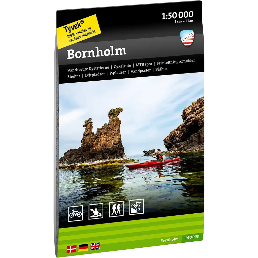 Bornholm kort