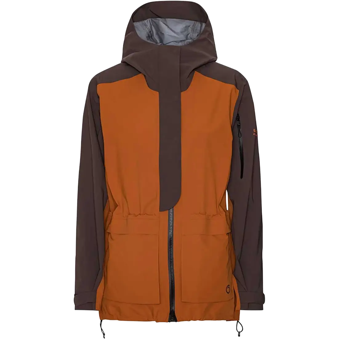 Superstainable Ultimus Arup Shell Jacket Women Regnjakke - Caramel Café - S - Regnjakker