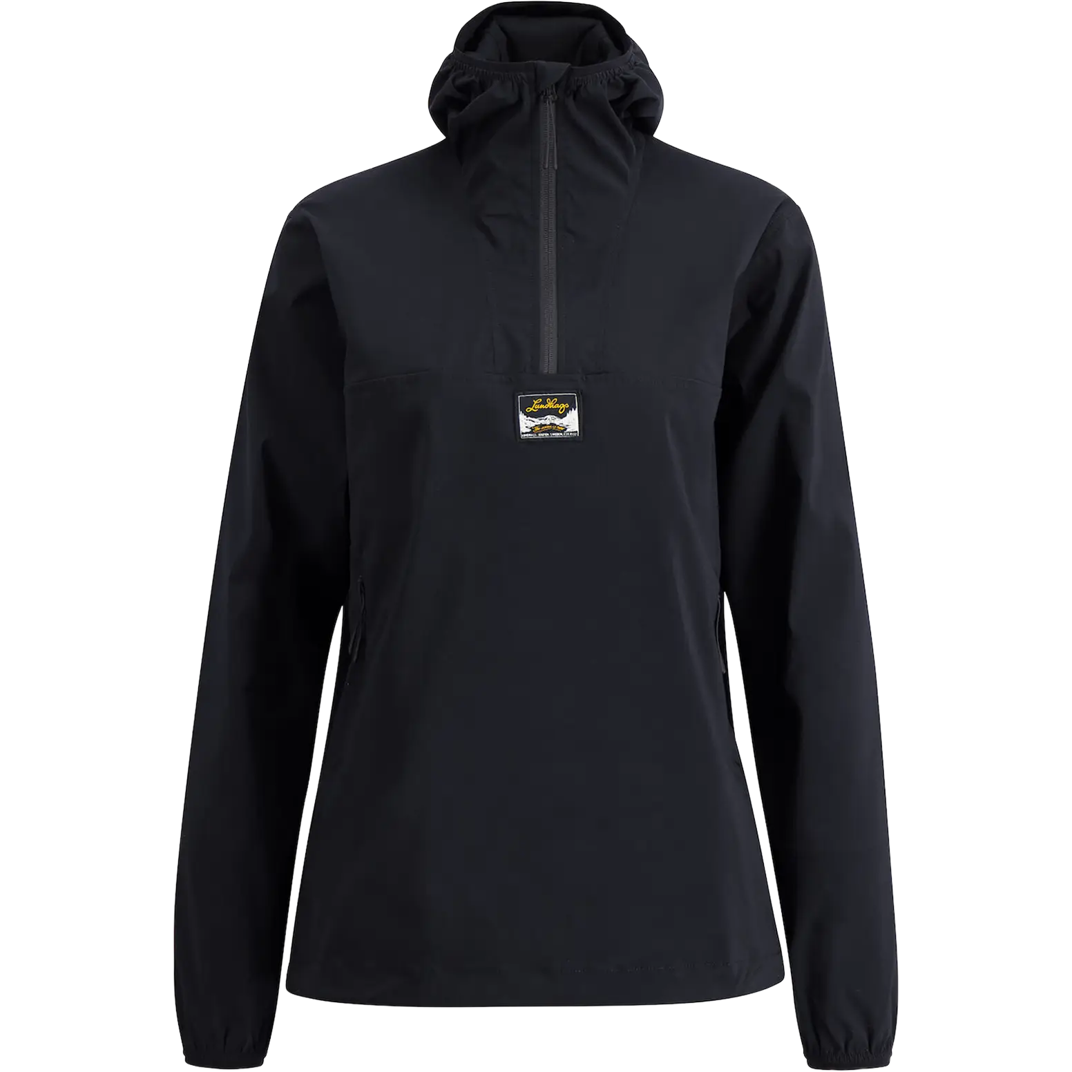 Lundhags Tyre Stretch Anorak Women - Black - L - Sommerjakker