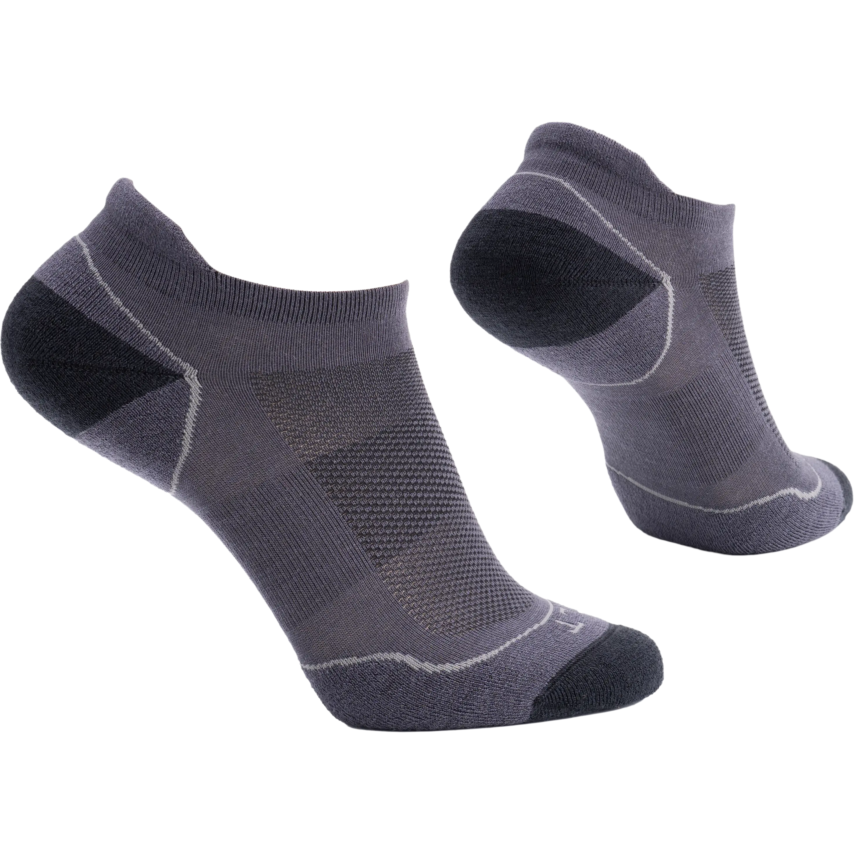 TLT Cool Wool Low Ankle - Charcoal - 36-38 - Uldsokker til børn