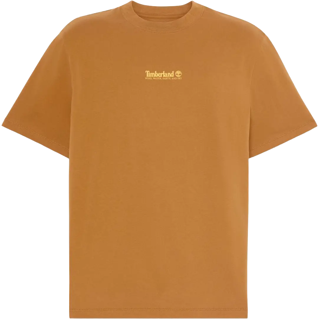 Timberland SS ''Triple Tree'' Graphic Tee Men - Dark Wheat Boot - M - Kortærmet T-shirts