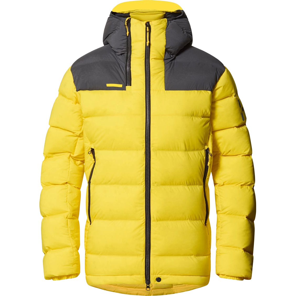 Haglöfs L.I.M ZT II Big Belay Women dunjakke - Tech Yellow/Magnetite - XL - Vinterjakker