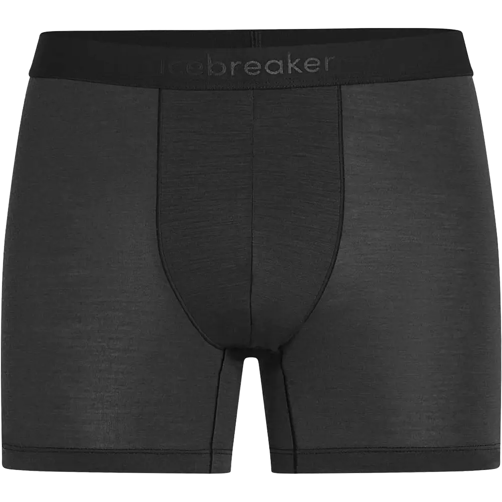 Icebreaker Anatomica Boxers boksershorts - Black - L - Underbukser