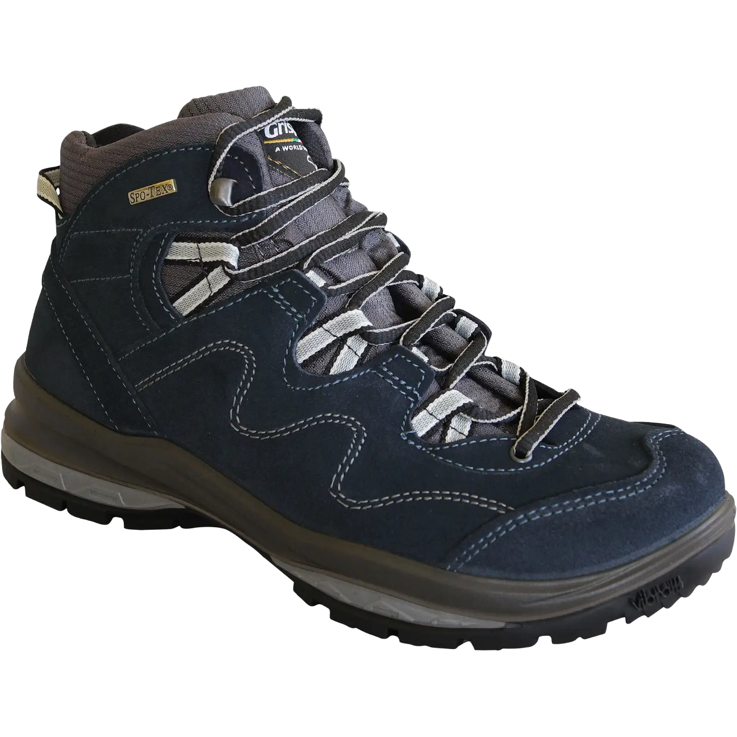 Grisport Scout Light Wms Spotex vandrestøvle - Denim/light grey - 37 - Vandrestøvler