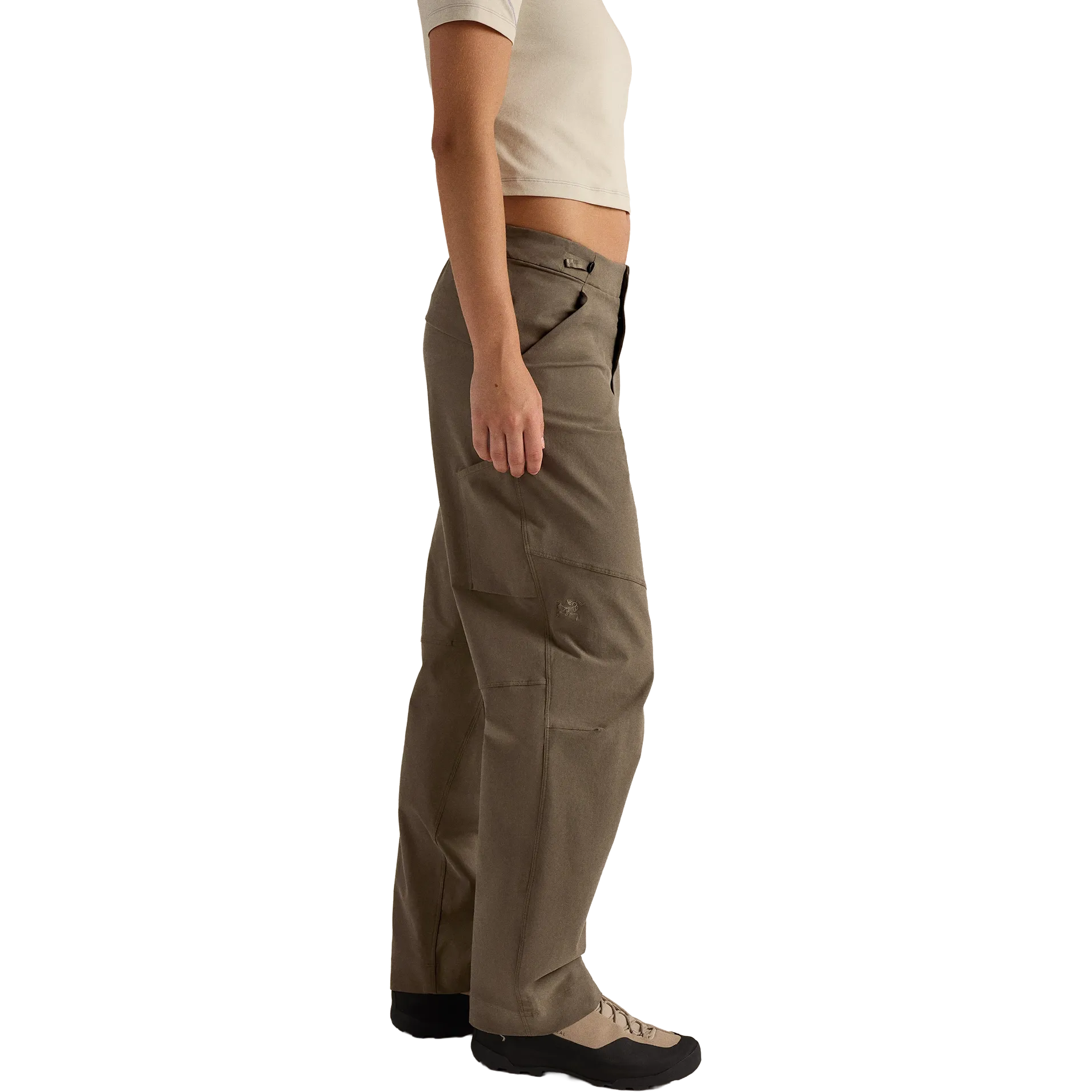Clarkia Cotton Pant Wide Leg Women Regul