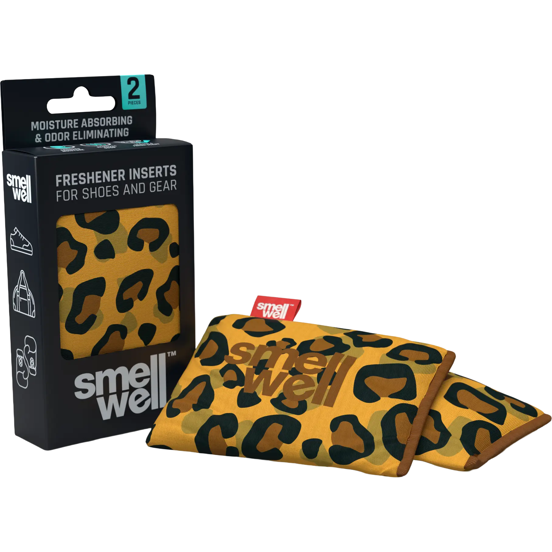 Smell Well SmellWell Original 2-pack - Leo Brown - One size - Diverse løbeudstyr