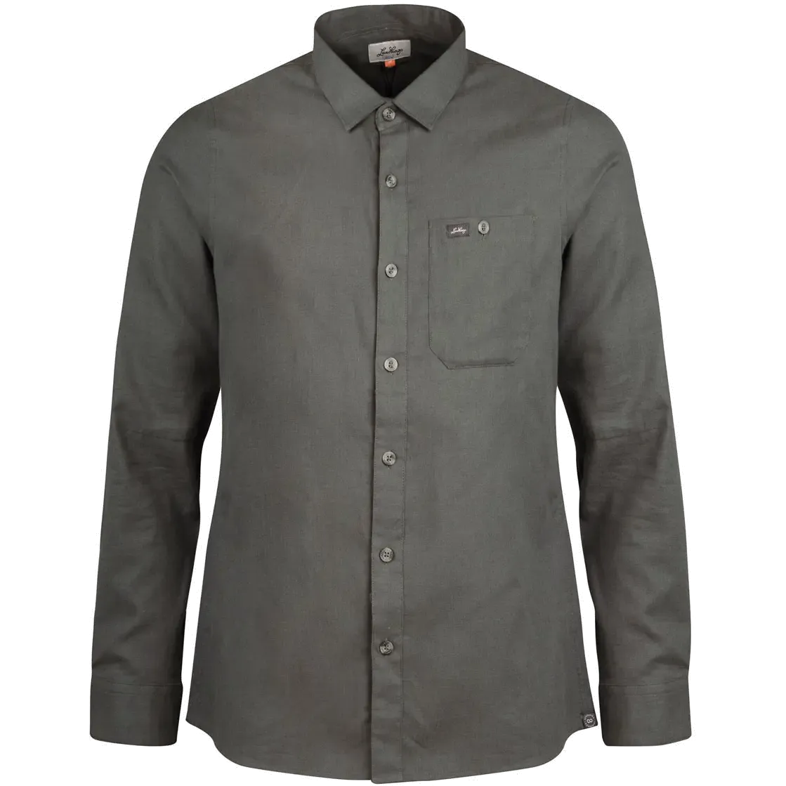 Ekren Solid LS Shirt Men herrskjorta