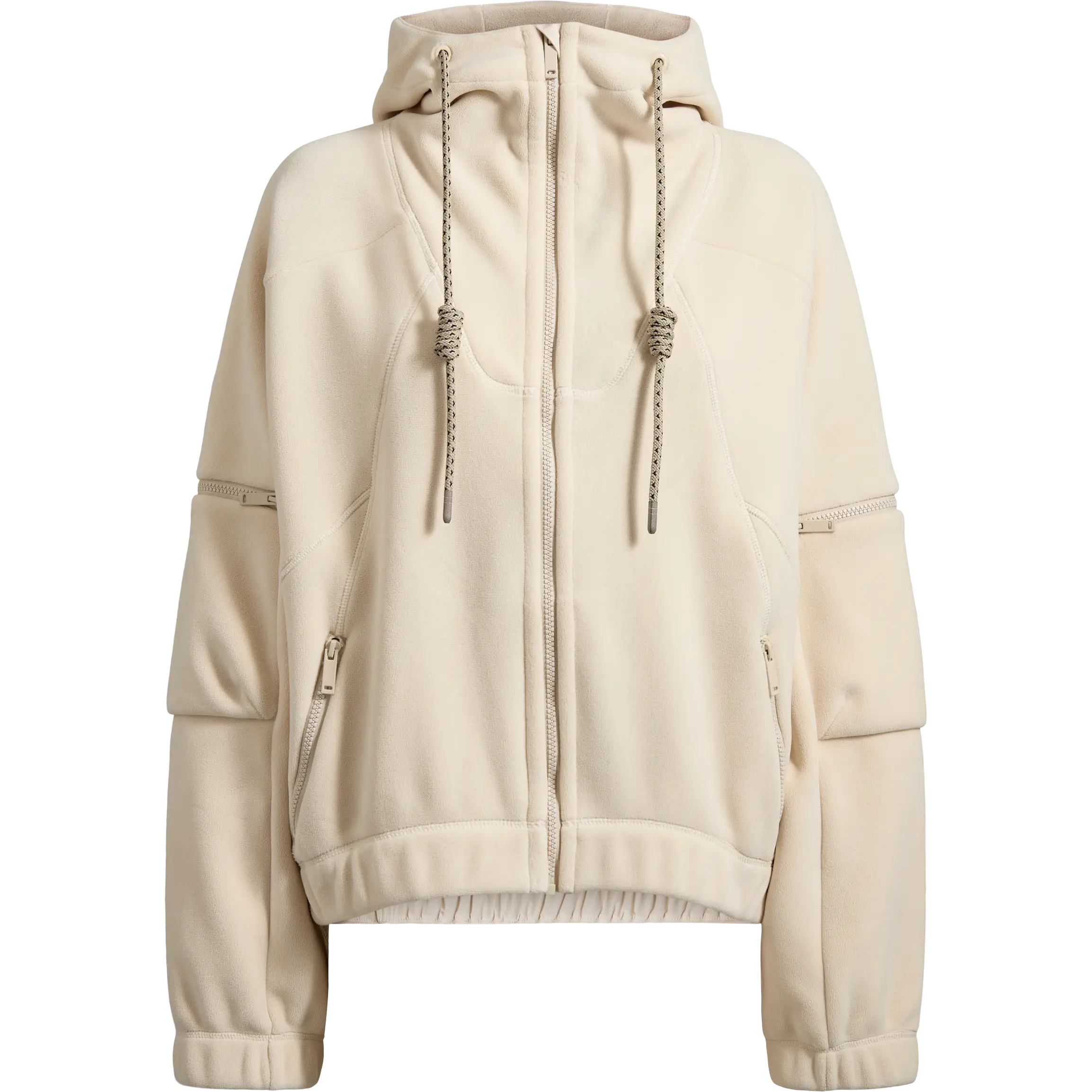 Copenhagen Cartel Range Bonded Fleece Hooded Jacket Women - Shell - Hættetrøje