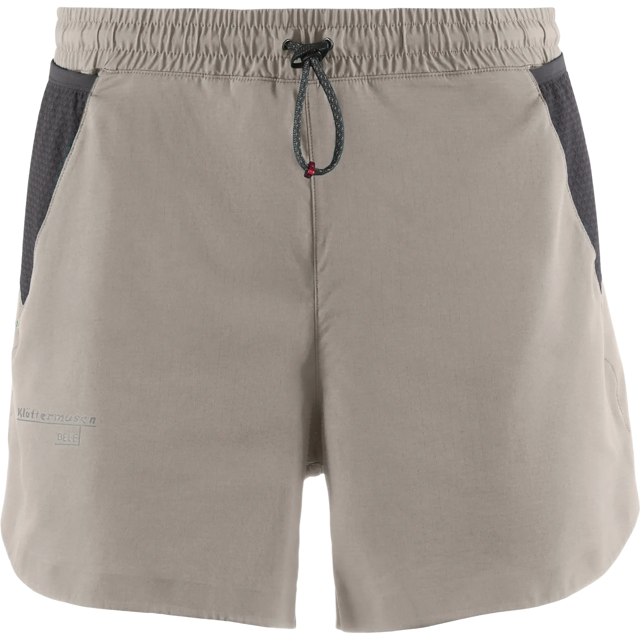 Klättermusen Bele Shorts Men - Ridge Grey - XL - Løbeshorts