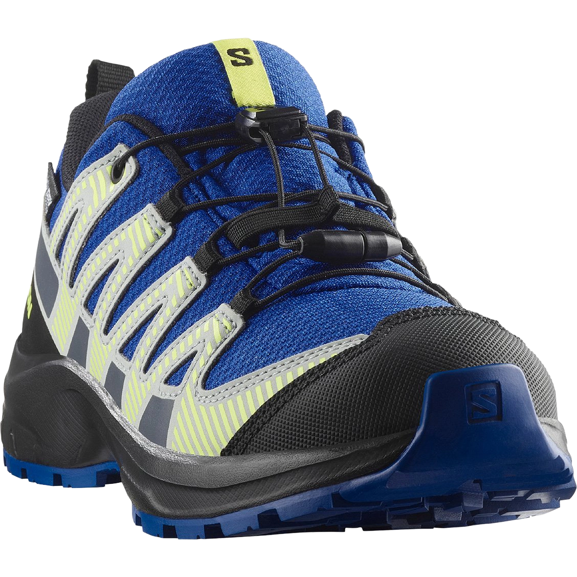 Salomon XA Pro V8 CSWP Jr. Vandresko - Nautical Blue/Black/Sharp Gree - 31 - Vandresko til børn