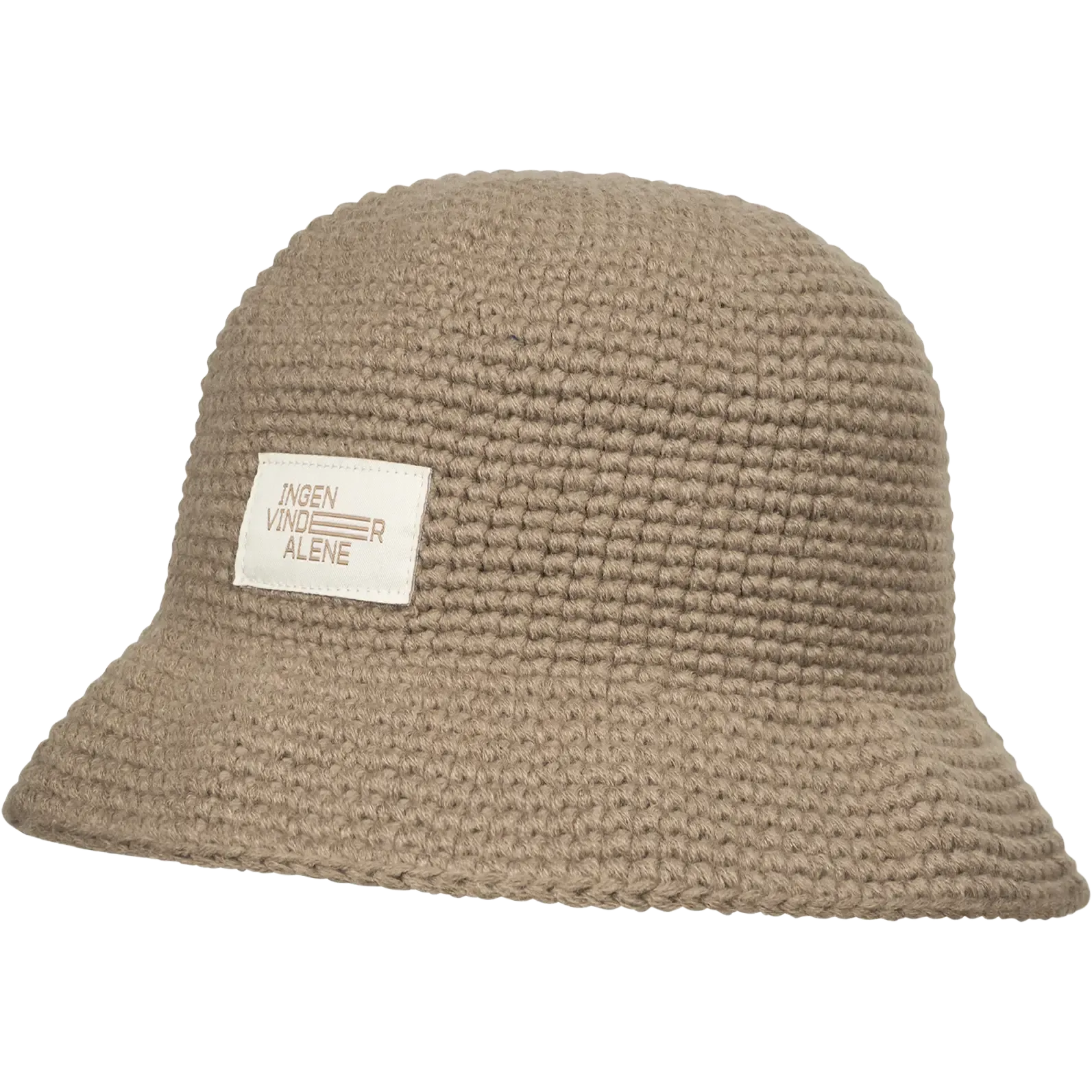 Bucket Hat Hæklet - Ingen Vinder Alene F