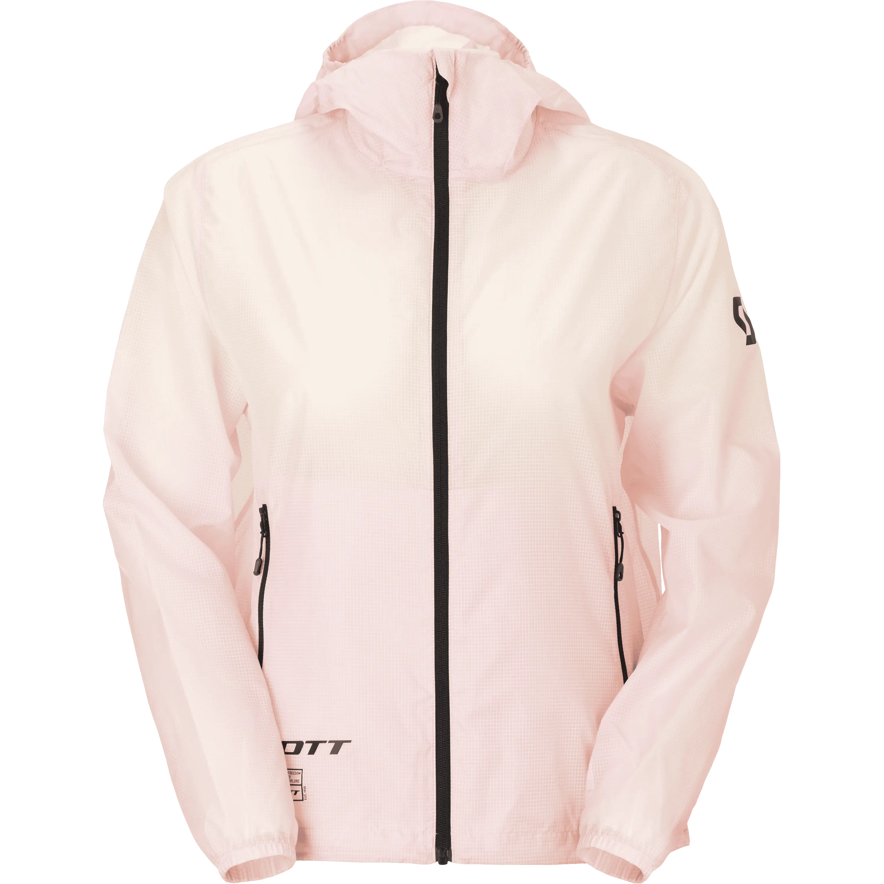 Scott Explorair Escape LT Windbreaker Jacket W - Bliss Pink - M - Løbejakker
