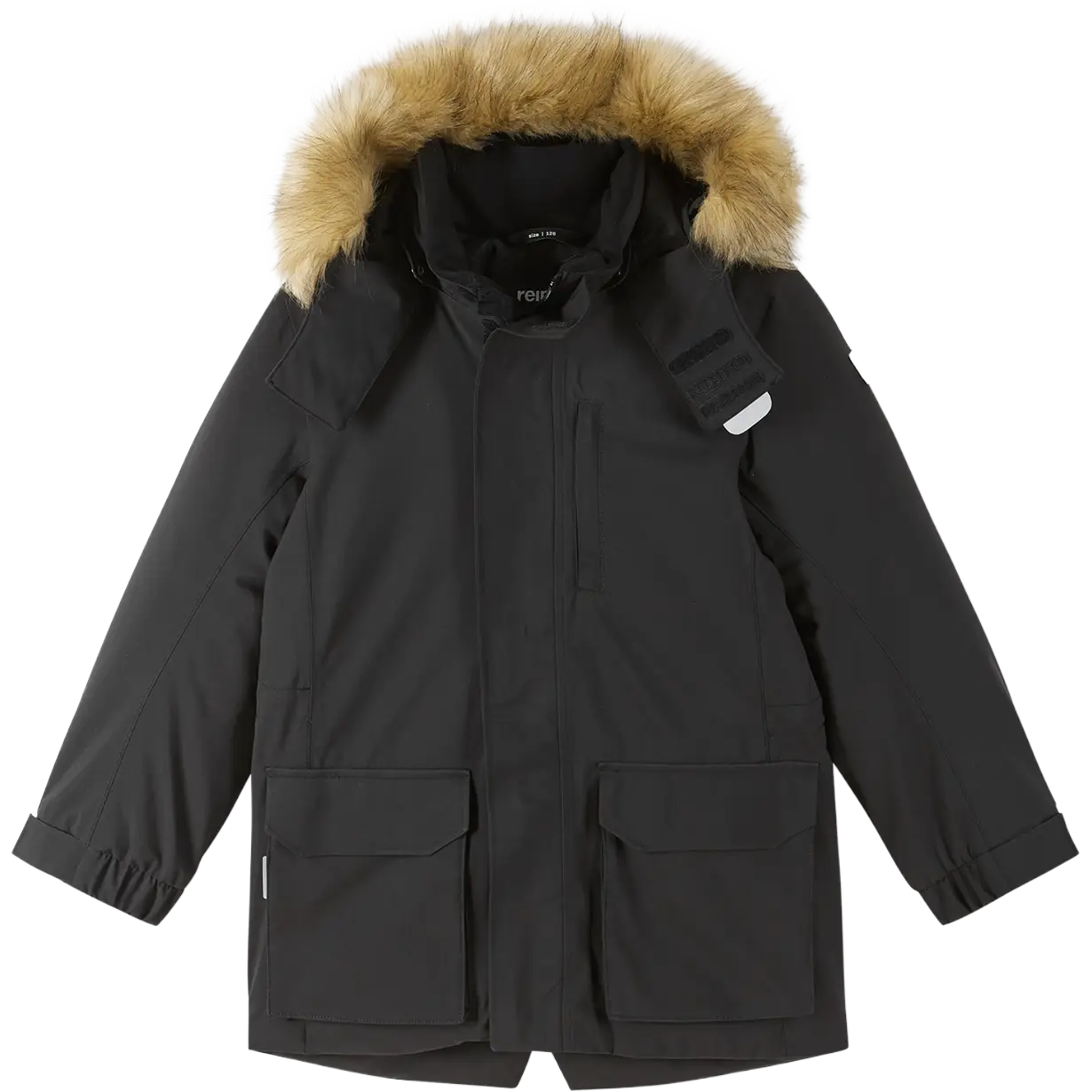 Ajaton ReimaTec winter jacket kids - Black - 164 - Vinterjakker til børn