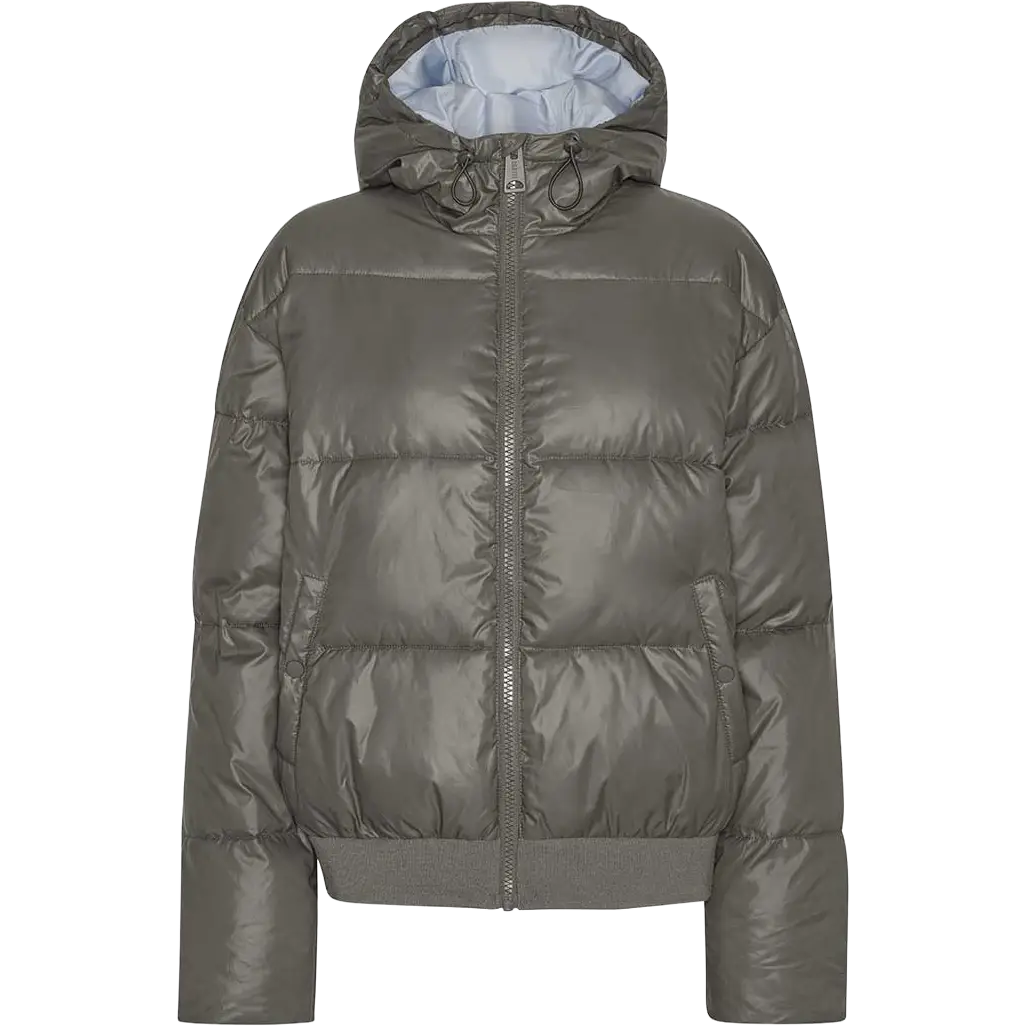 Copenhagen Cartel Polar Puffer Jacket Short - Slate - S - Vinterjakker