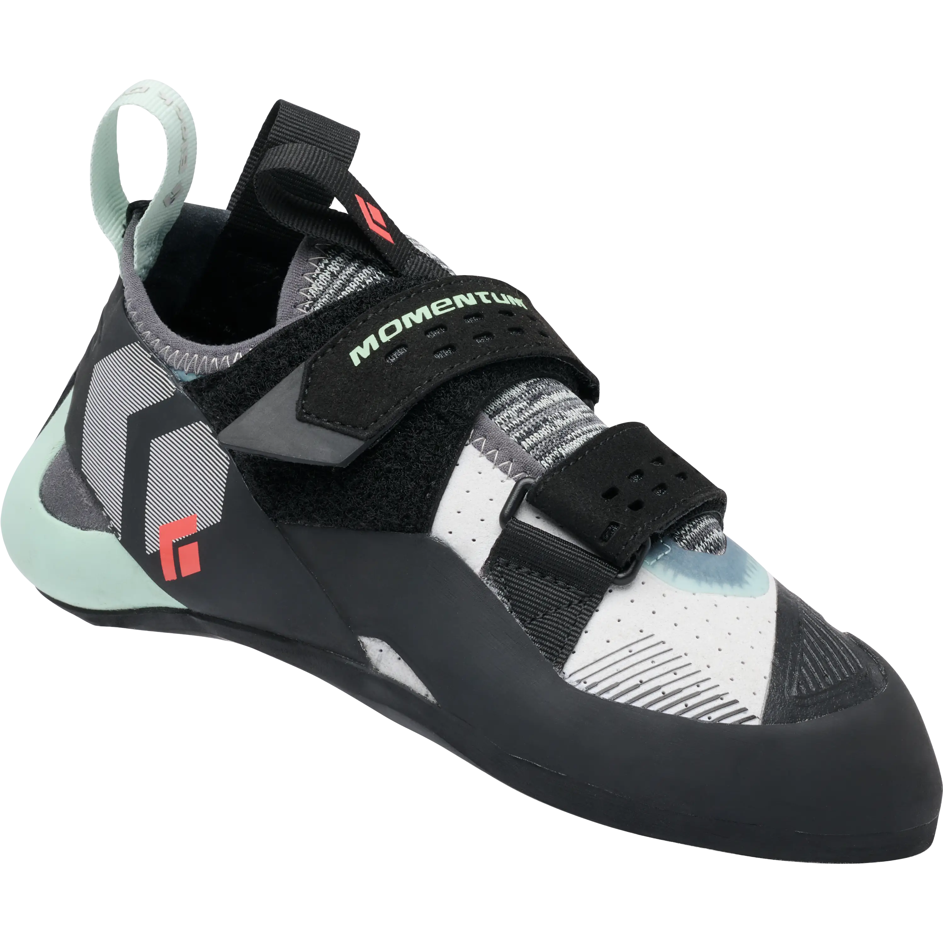Black Diamond Momentum Women - Foam Green/Alloy - 39.5 - Klatresko