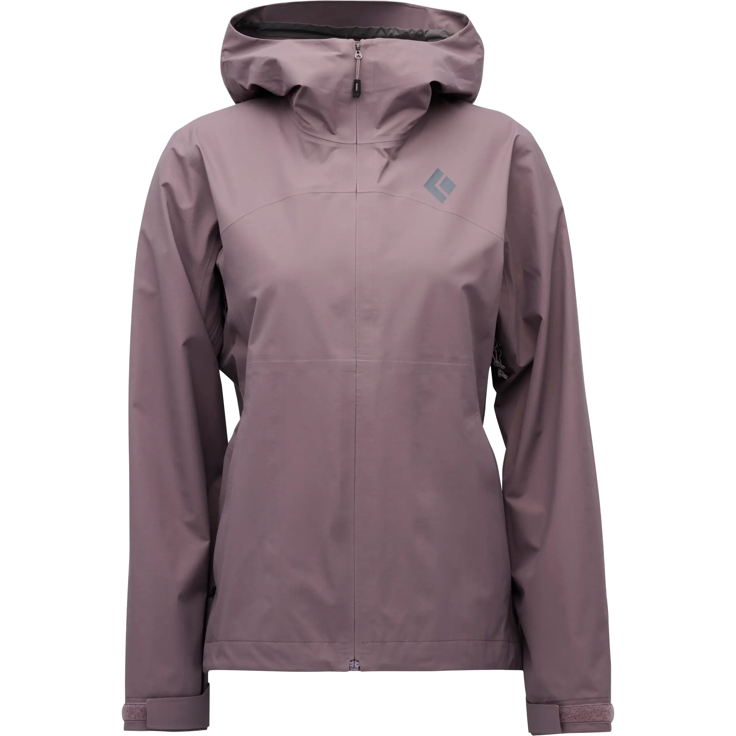 Black Diamond Strataline Stretch Shell Women - Dark Mauve - S - Regnjakker