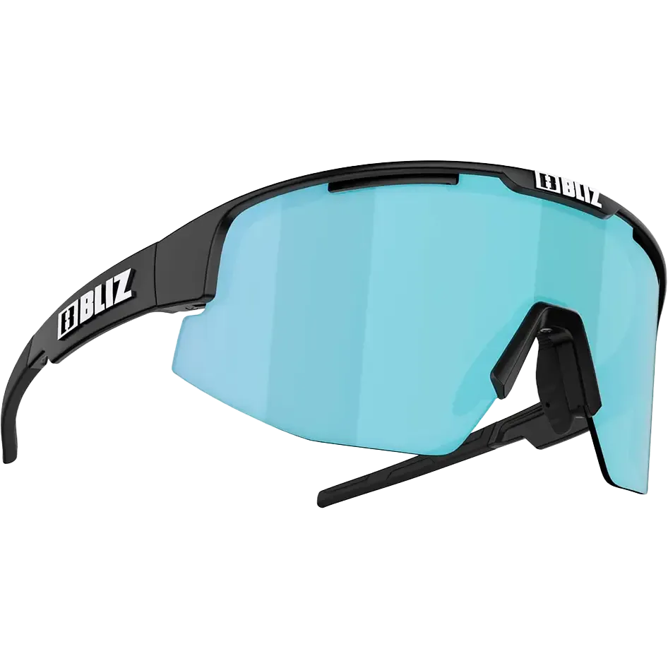 Matte Black, Smoke/Ice Blue