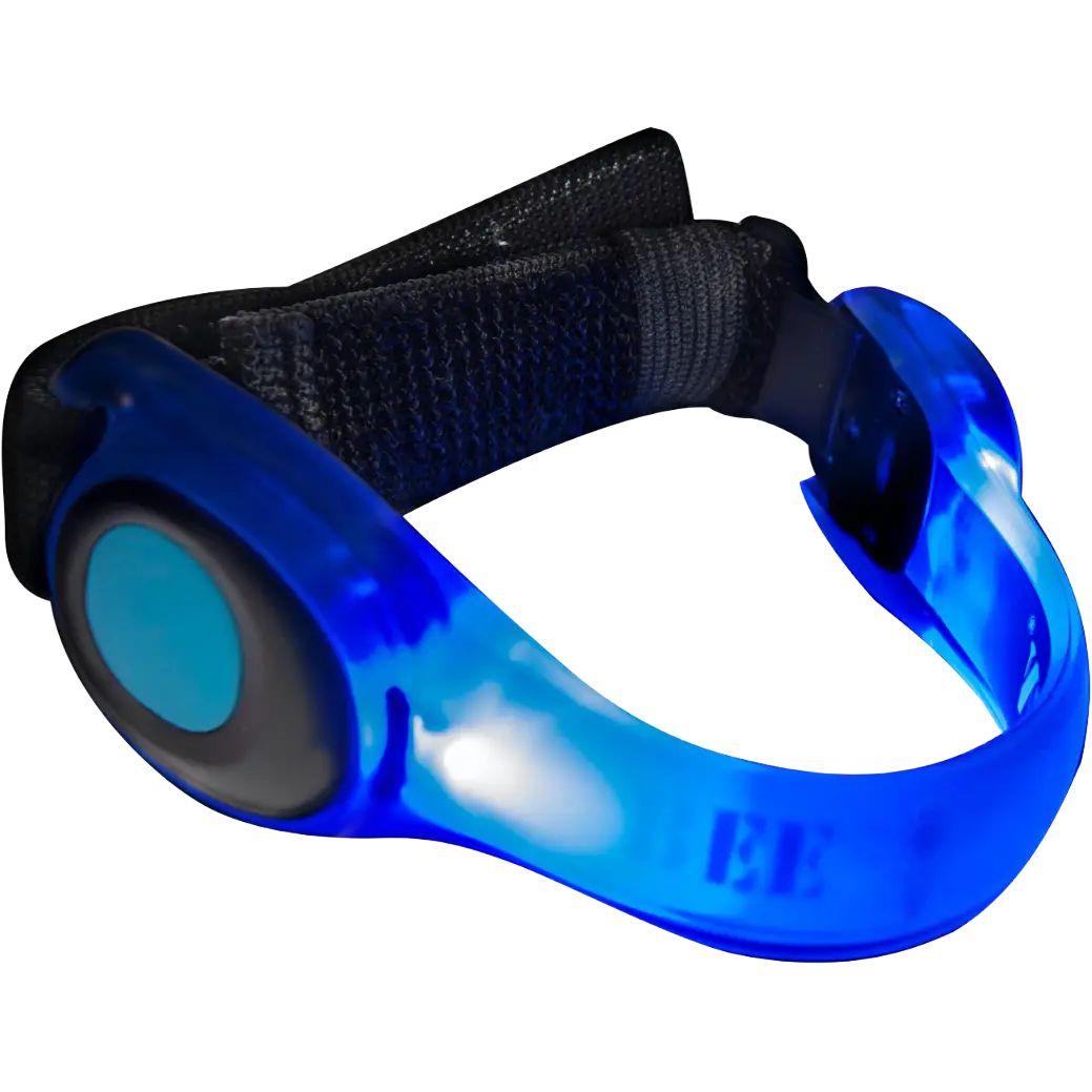 Bee-Safe Safety Band - Blå - One size - Reflekser til løb
