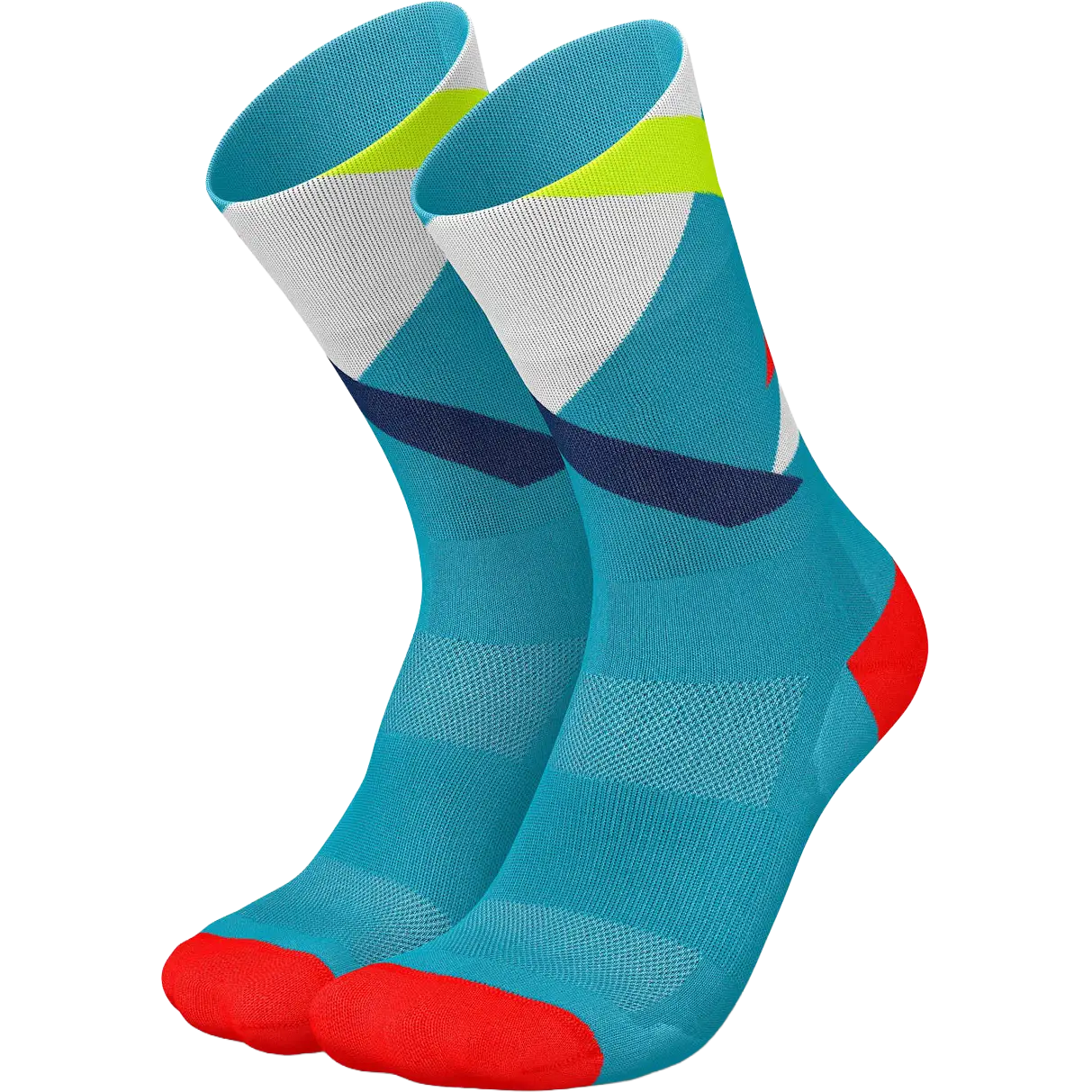 InCylence Ultralight Strikes High-Cut - Blue Inferno - 43-46 - Løbestrømper