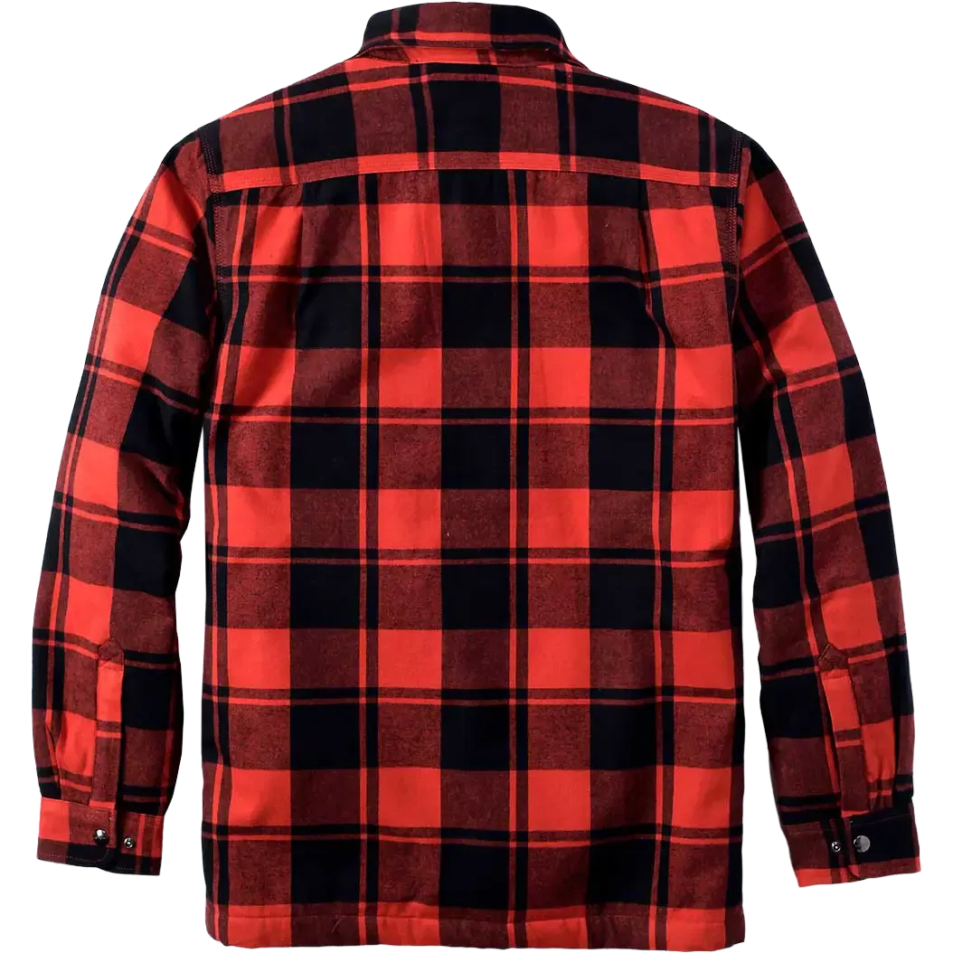 Flannel Sherpa-Lined Shirt Jacket Men skjorte/jakke