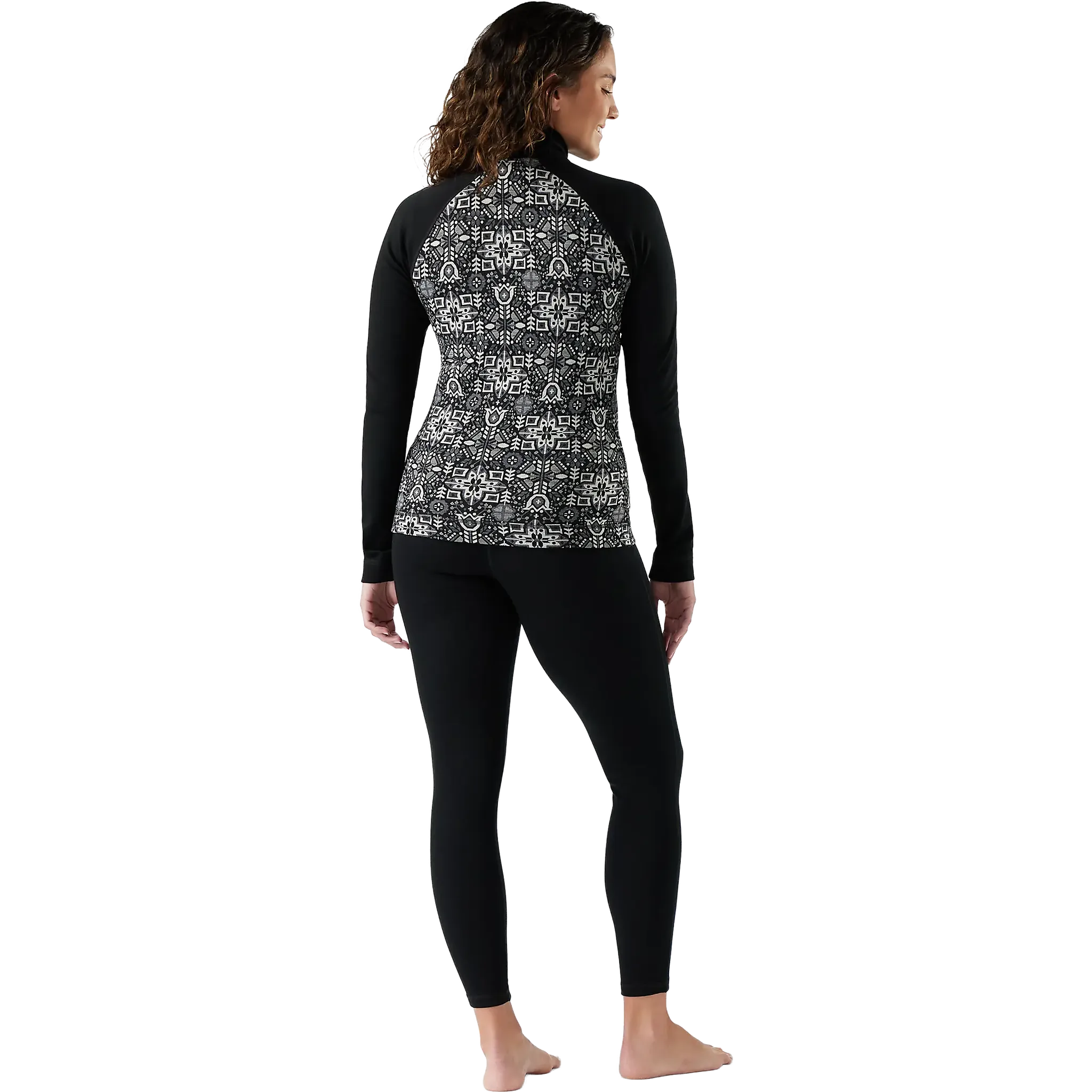 Thermal Merino Base Layer 1/4 Zip Women ullundertröja