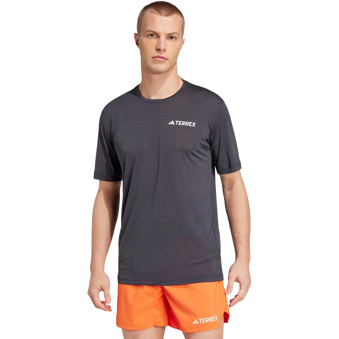 Adidas XPR Tee Men - Carbon - S - Kortærmet T-shirts