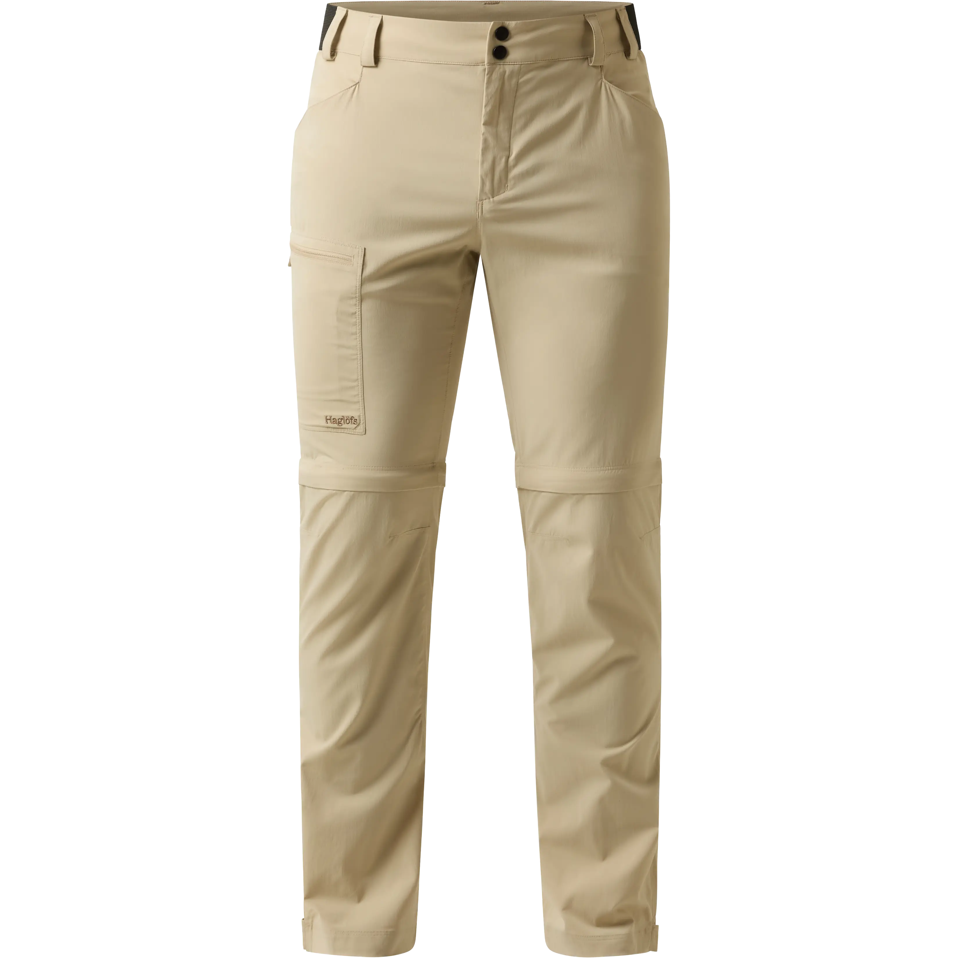 Haglöfs Lite Standard Zip-Off II Pant Men - Chalk Beige - 54 - Zip-off bukser