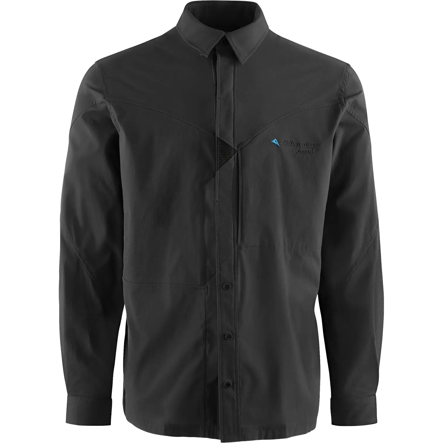 Klättermusen Garm LS Shirt Men skjorte - Raven - S - Langærmet skjorter