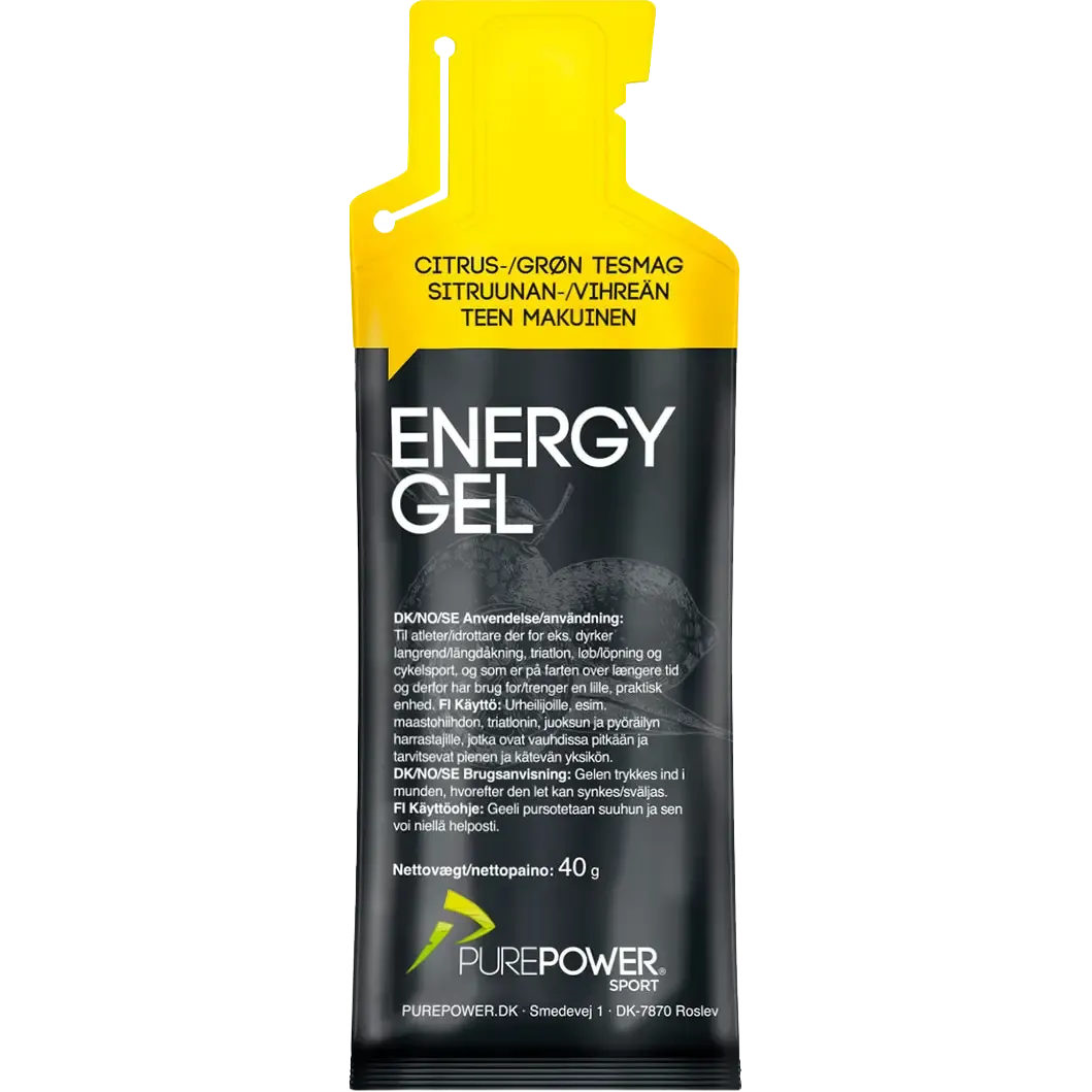 Energy Gel Citrus/Grøn Te 40 g