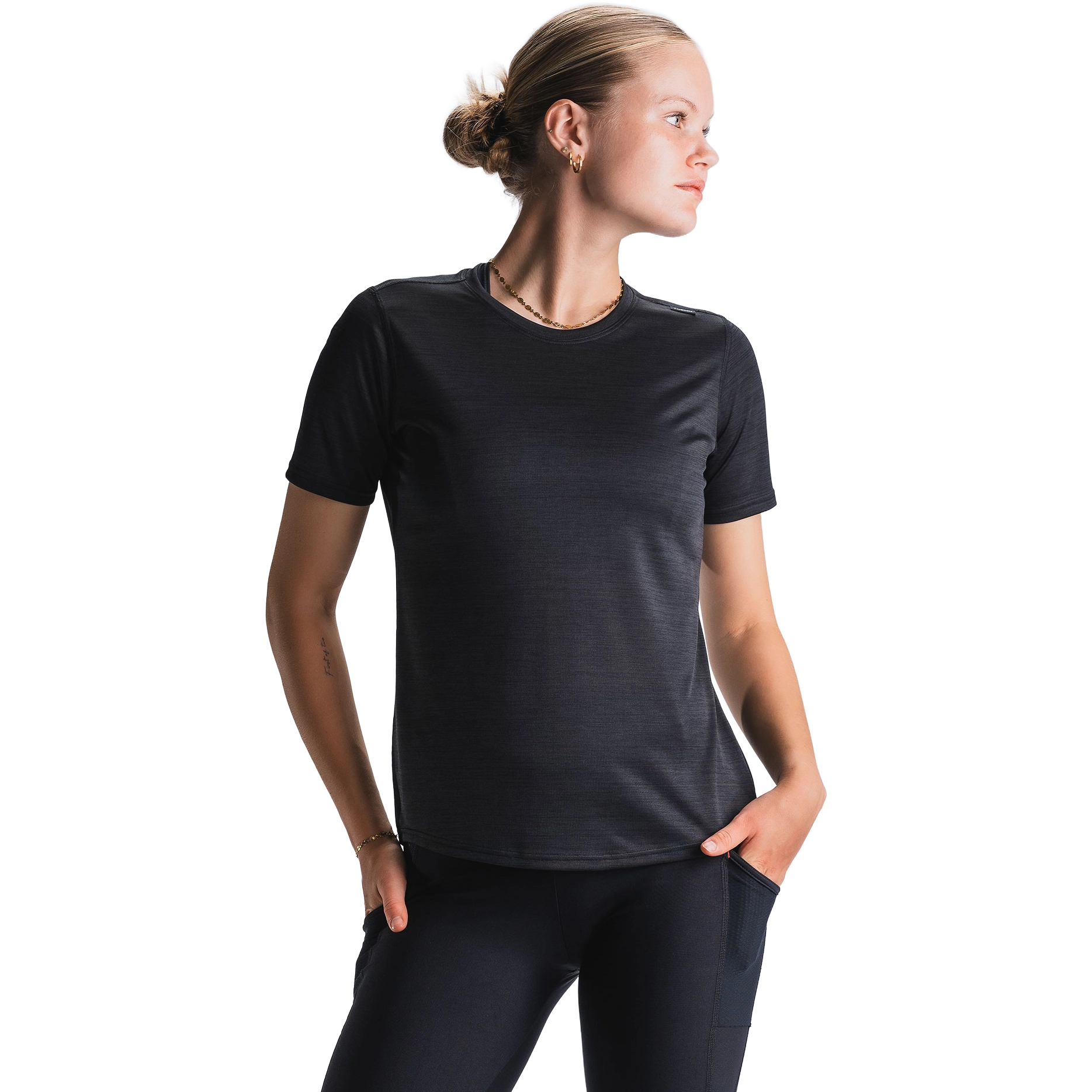 Fusion C3 T-Shirt Women - Sort - L - Løbe t-shirt