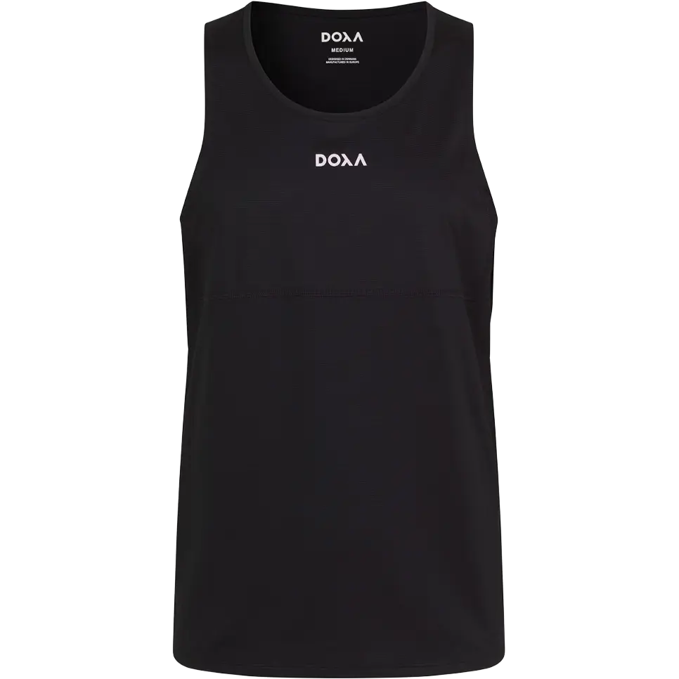 Doxa Simon Singlet BY Runners For Runners - Black - XS - Løbetoppe