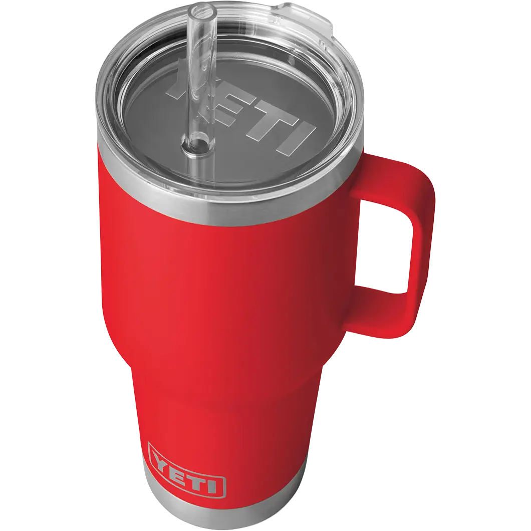 Yeti Rambler 35 Oz/994 ml Straw Mug termokrus - Rescue Red - One size
