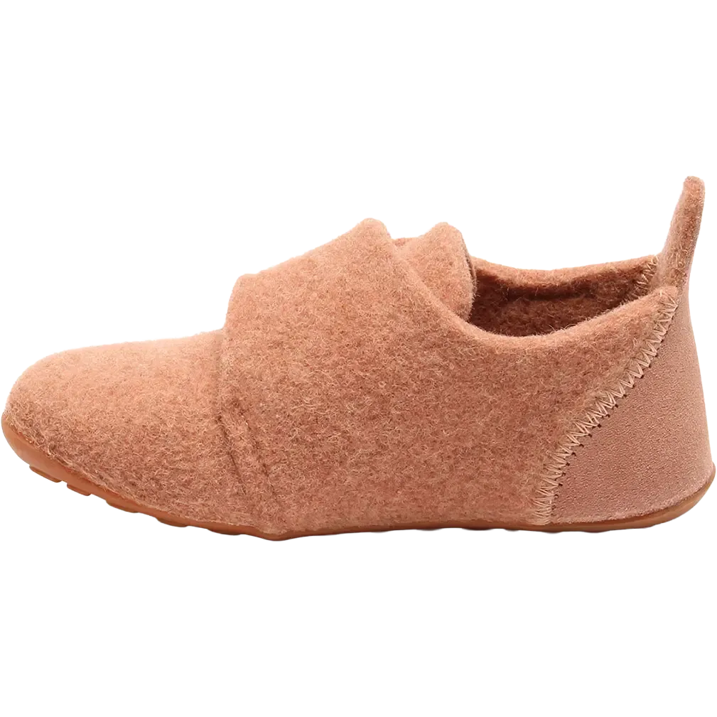 Ulltofflor m/Velcro® barntofflor