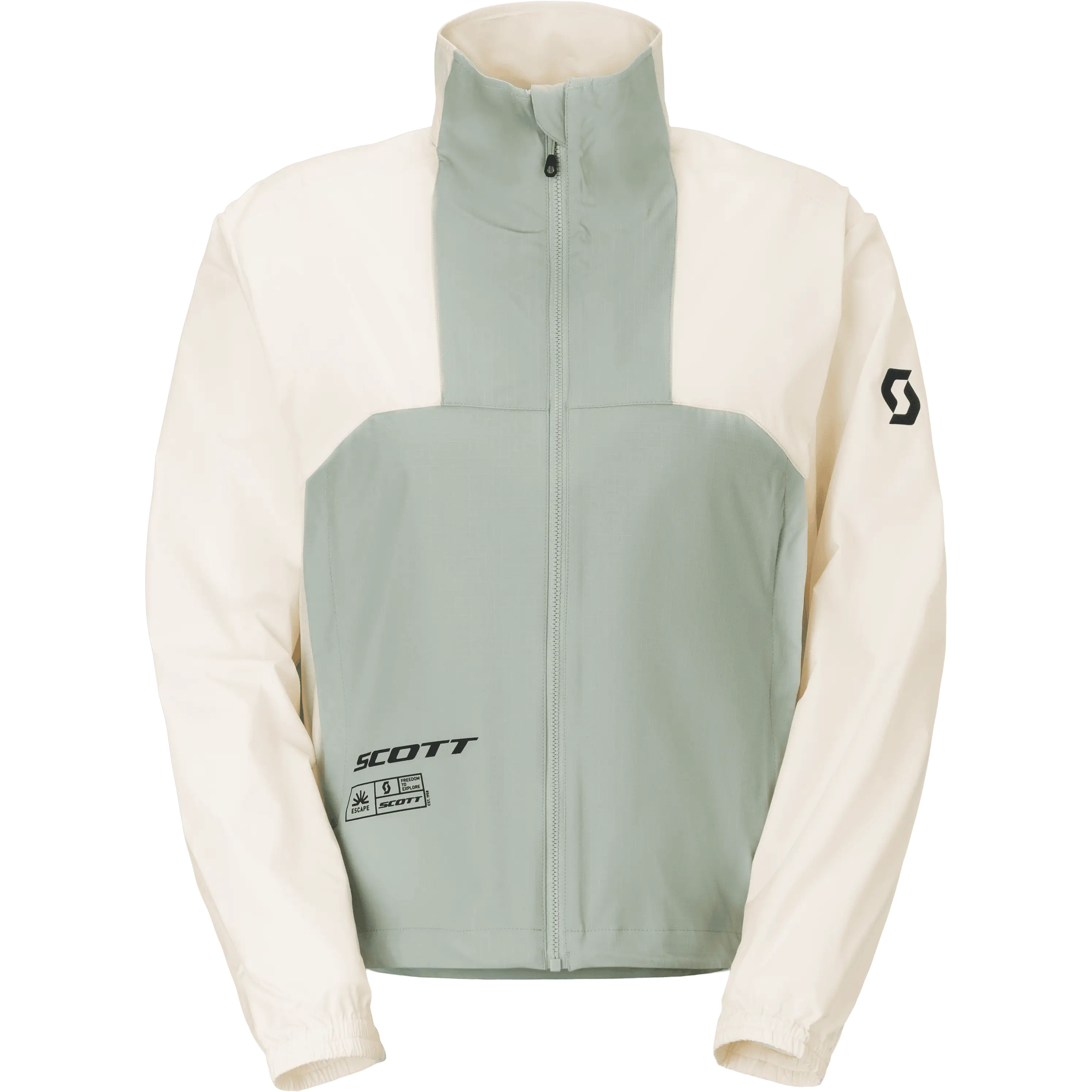 Scott Explorair Escape Jacket Women - Cotton White - S - Løbejakker