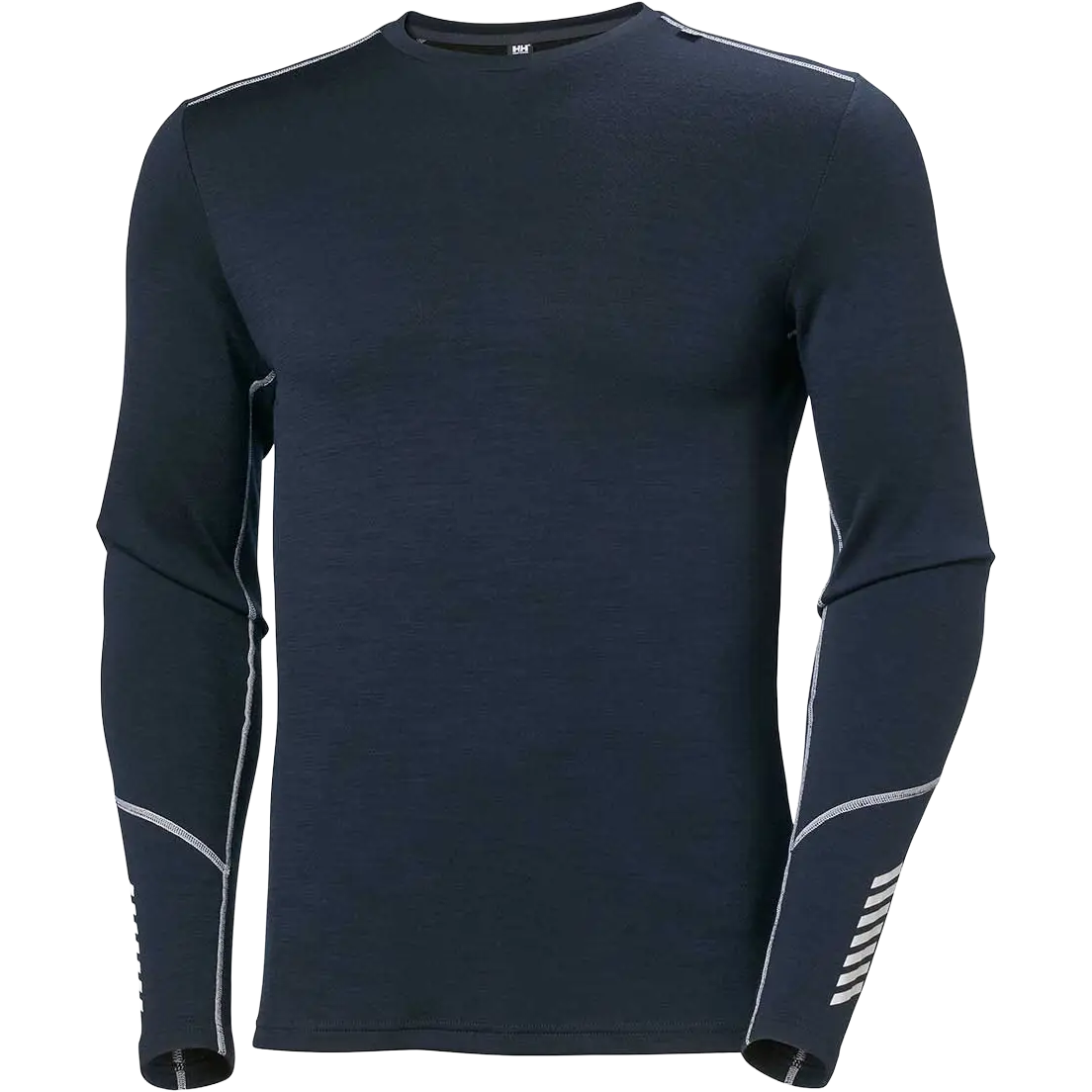 Helly Hansen Lifa Merino Midweight Crew Men herreundertrøje - Navy - M - Undertrøjer
