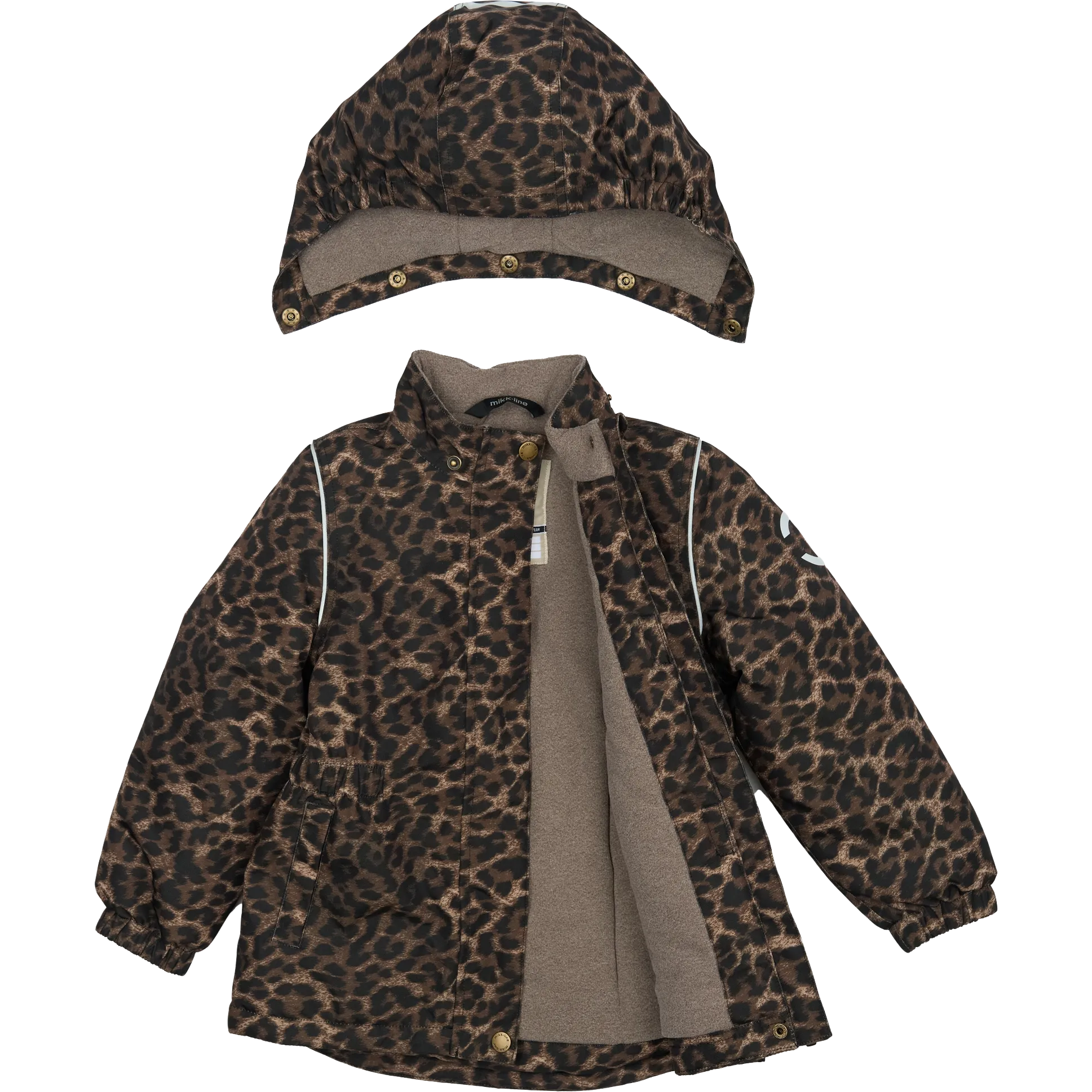 Winter Jacket Waist AOP Kids børnejakke
