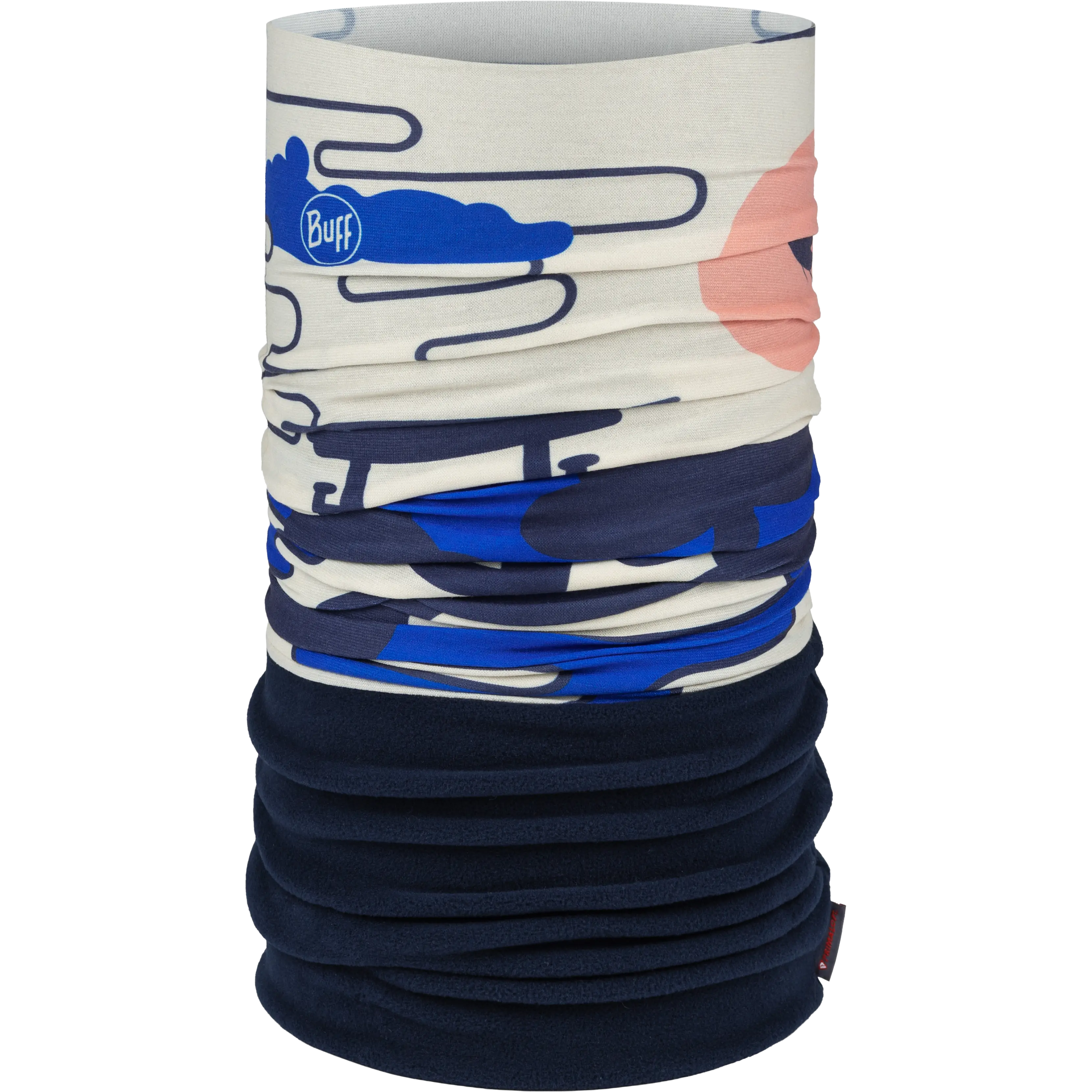 Polar Buff halsedisse - Hirajy Blue - One size - Halsedisser