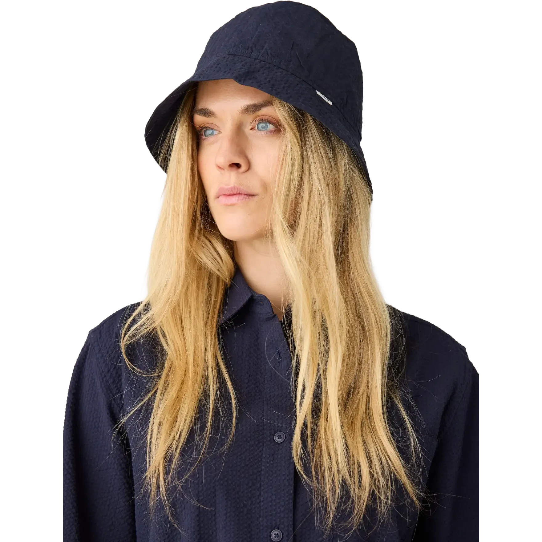 Seersucker Bucket Hat