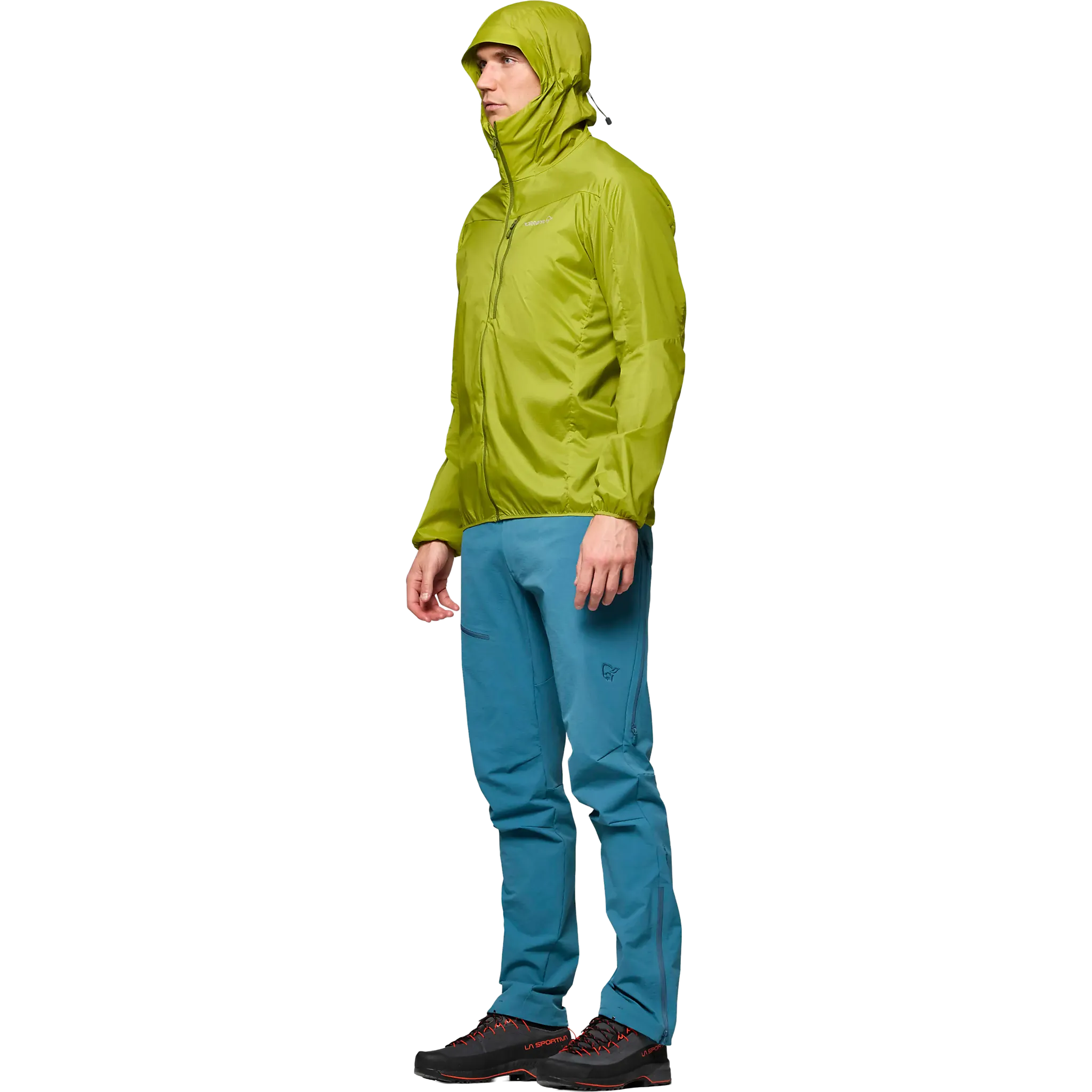 Falketind Aero60 Zip Hood Men herrejakke