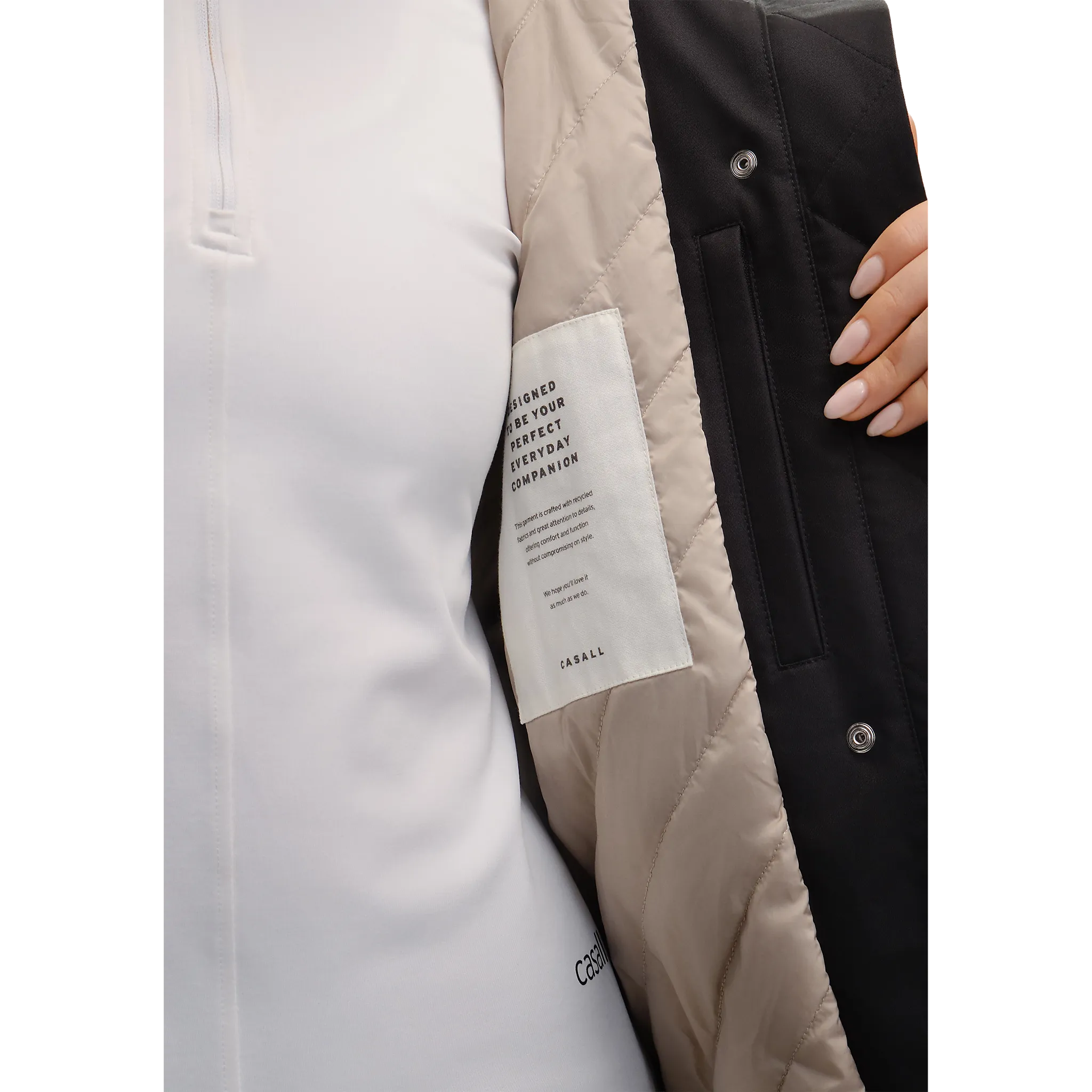 Light Padded Rain Parka Woman
