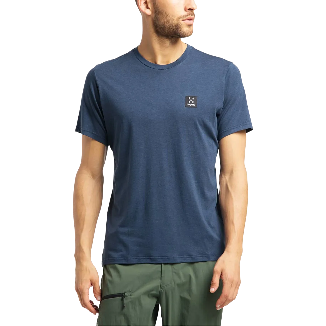 Lyocell H Tee Men herr-T-shirt