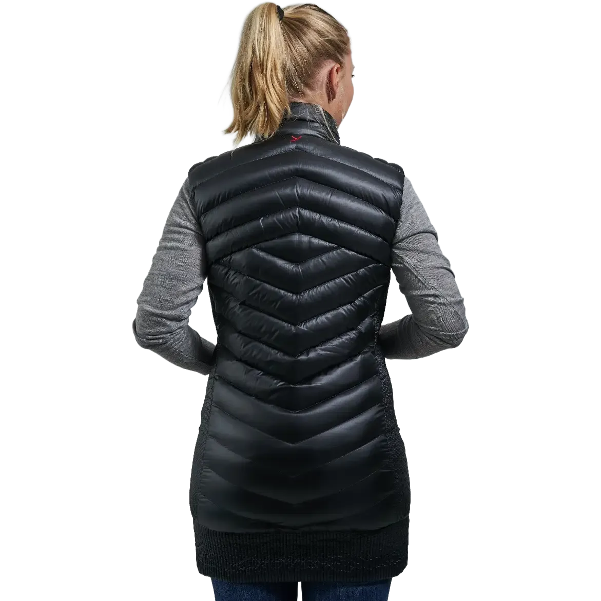 Tuya Long Down Vest Women dunvest