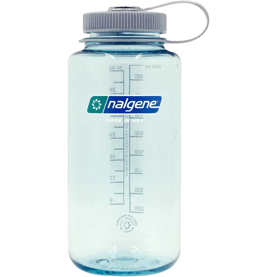 Nalgene Wide Mouth Sustain 1000 ml vandflaske - Seafoam - One size