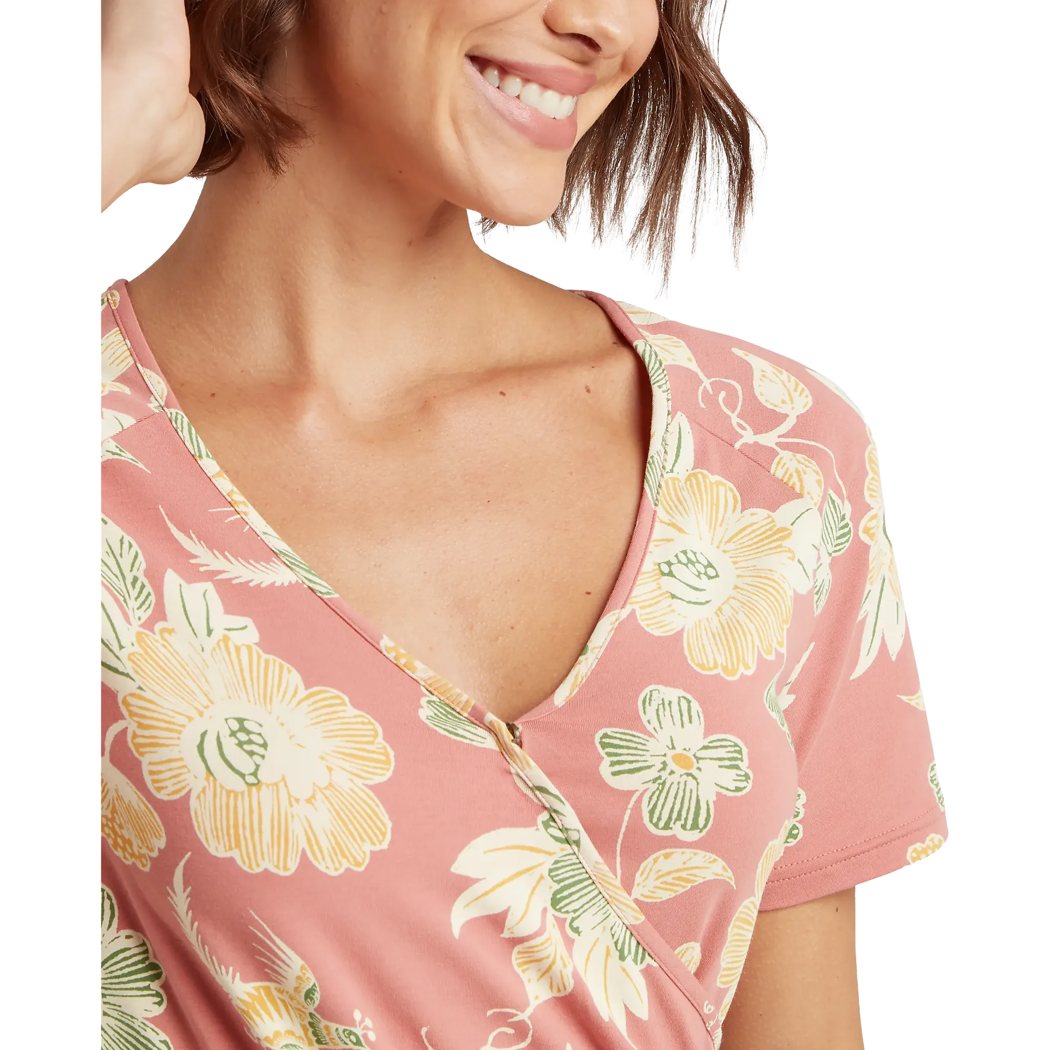 Neha Faux Wrap Dress kjole