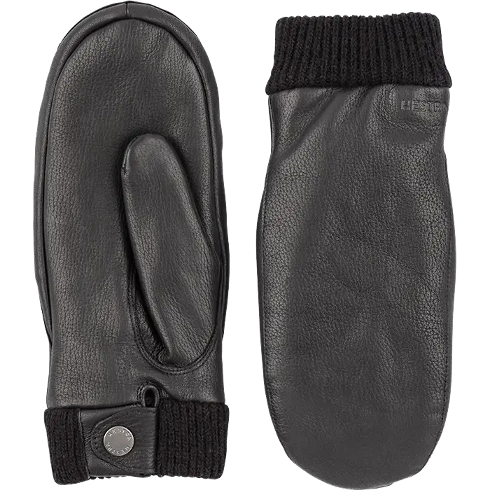 Hestra Idun Mitt luffer - BLACK - 6 - Handsker