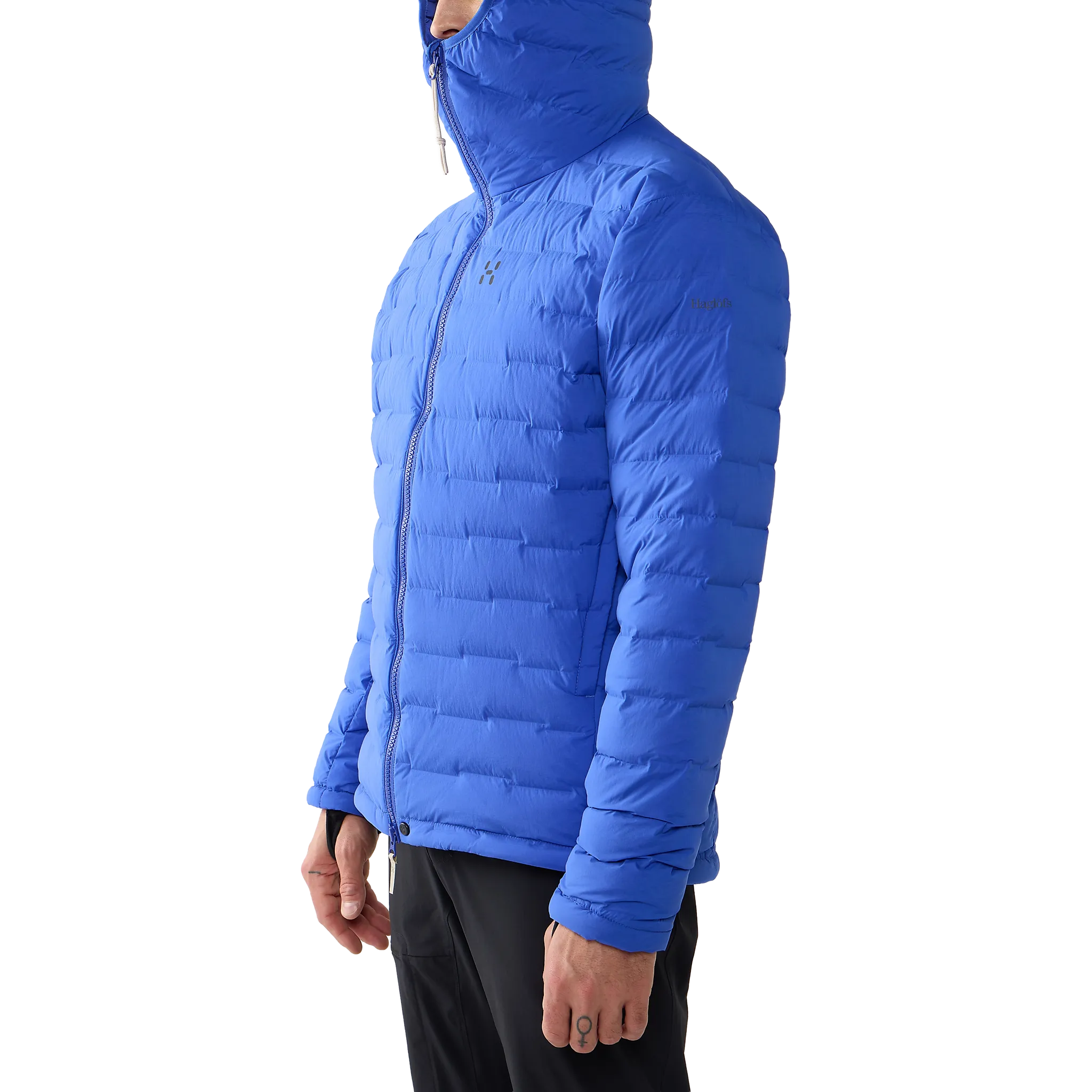 Spitz Down Hood Men dunjacka