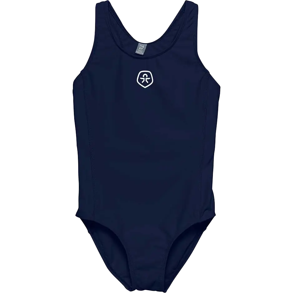 Color Kids Swimsuit Solid - Dress Blues - 122 - Badedragt til børn
