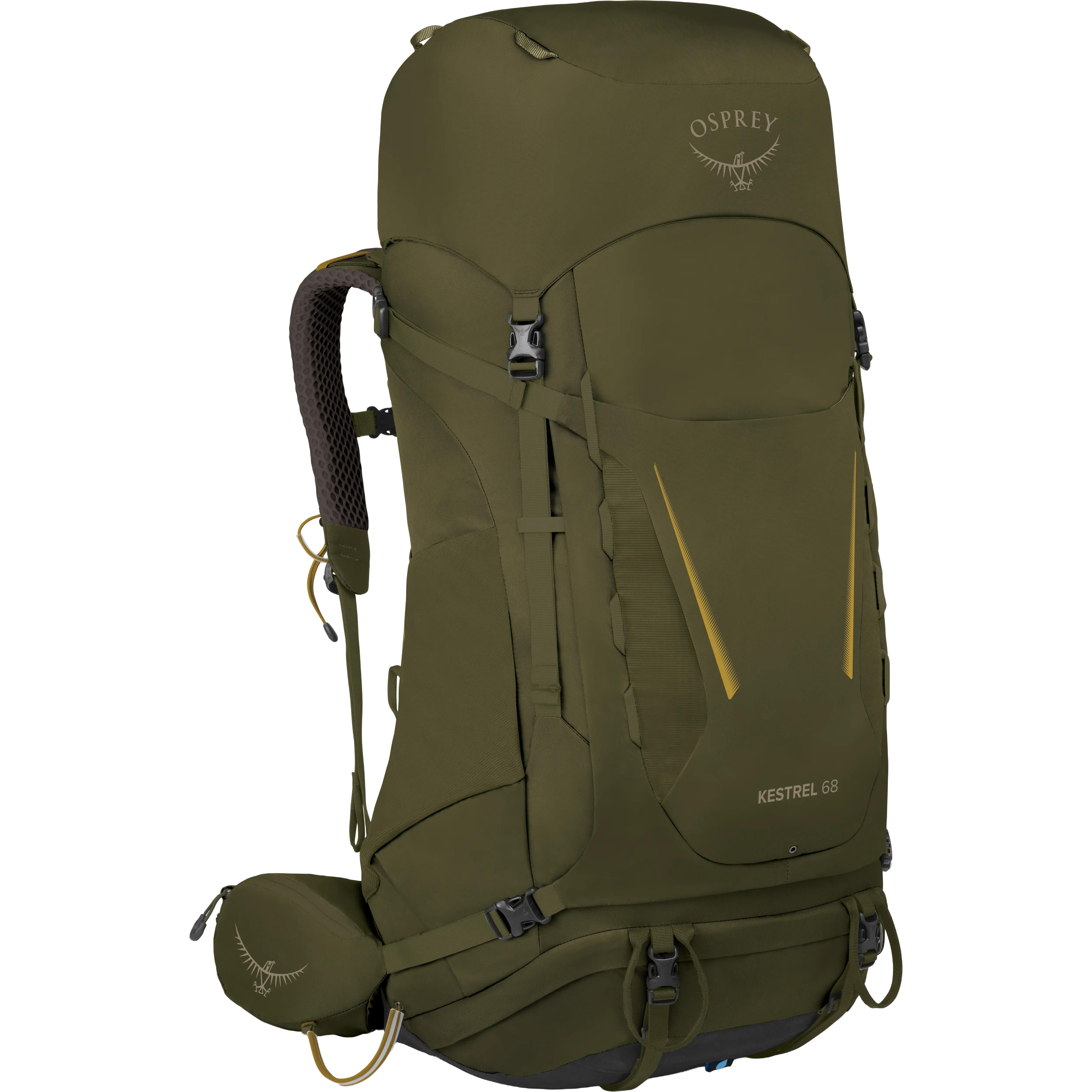 Osprey Kestrel 68 rygsæk - Moss Green - S/M - Store rygsække
