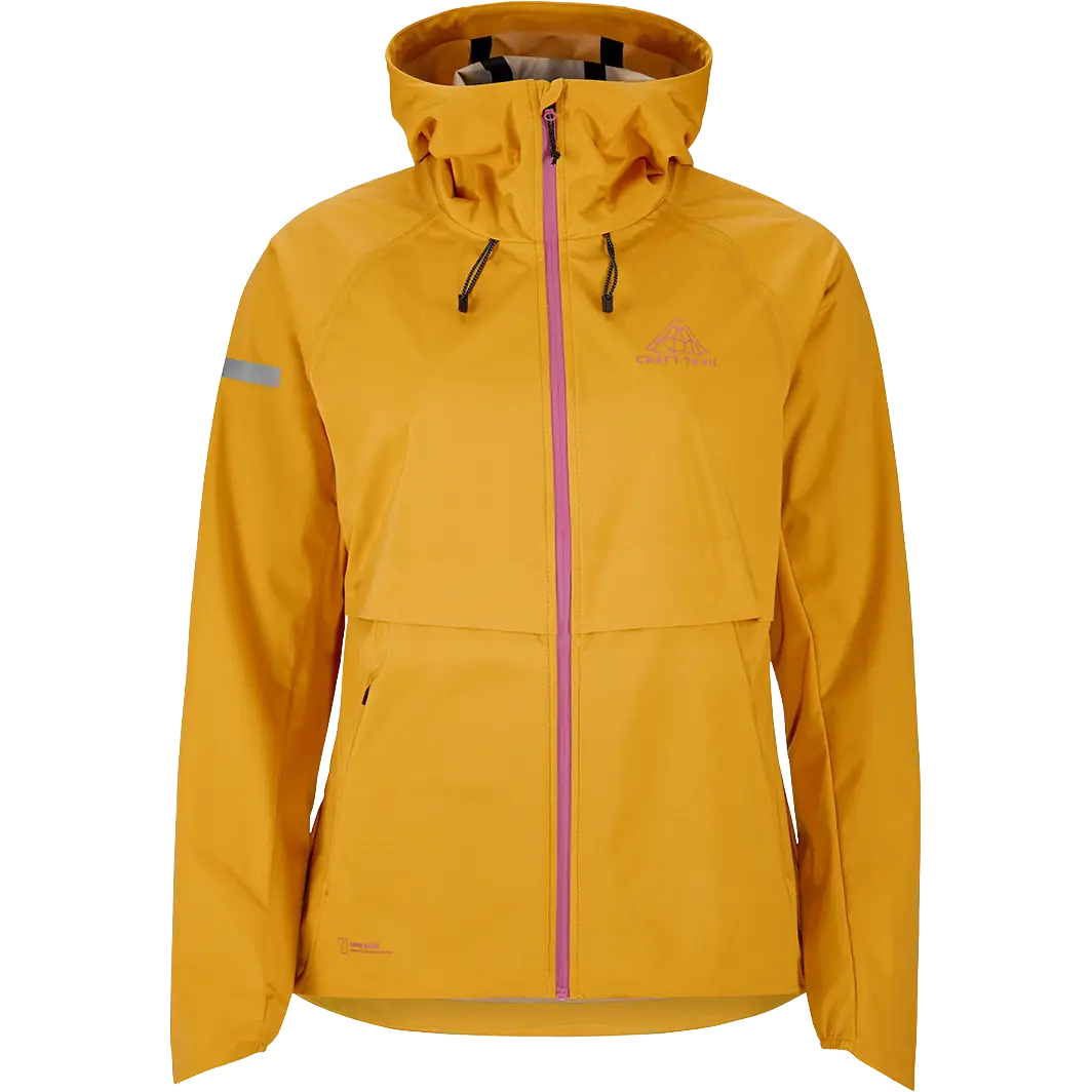 Craft Pro Hydro Jacket 3 Women - Turmeric - S - Regnjakker