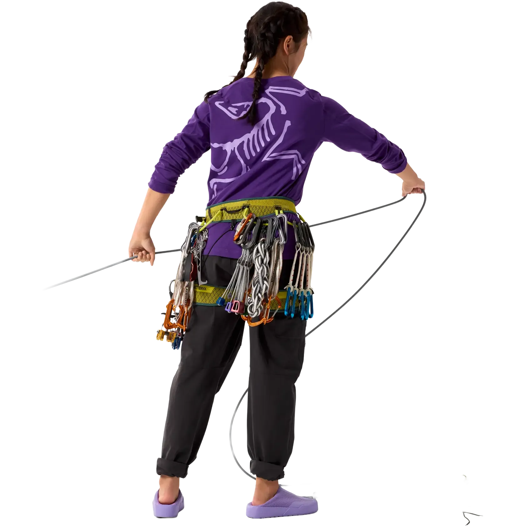 Kragg Cotton Bird Crew LS Women